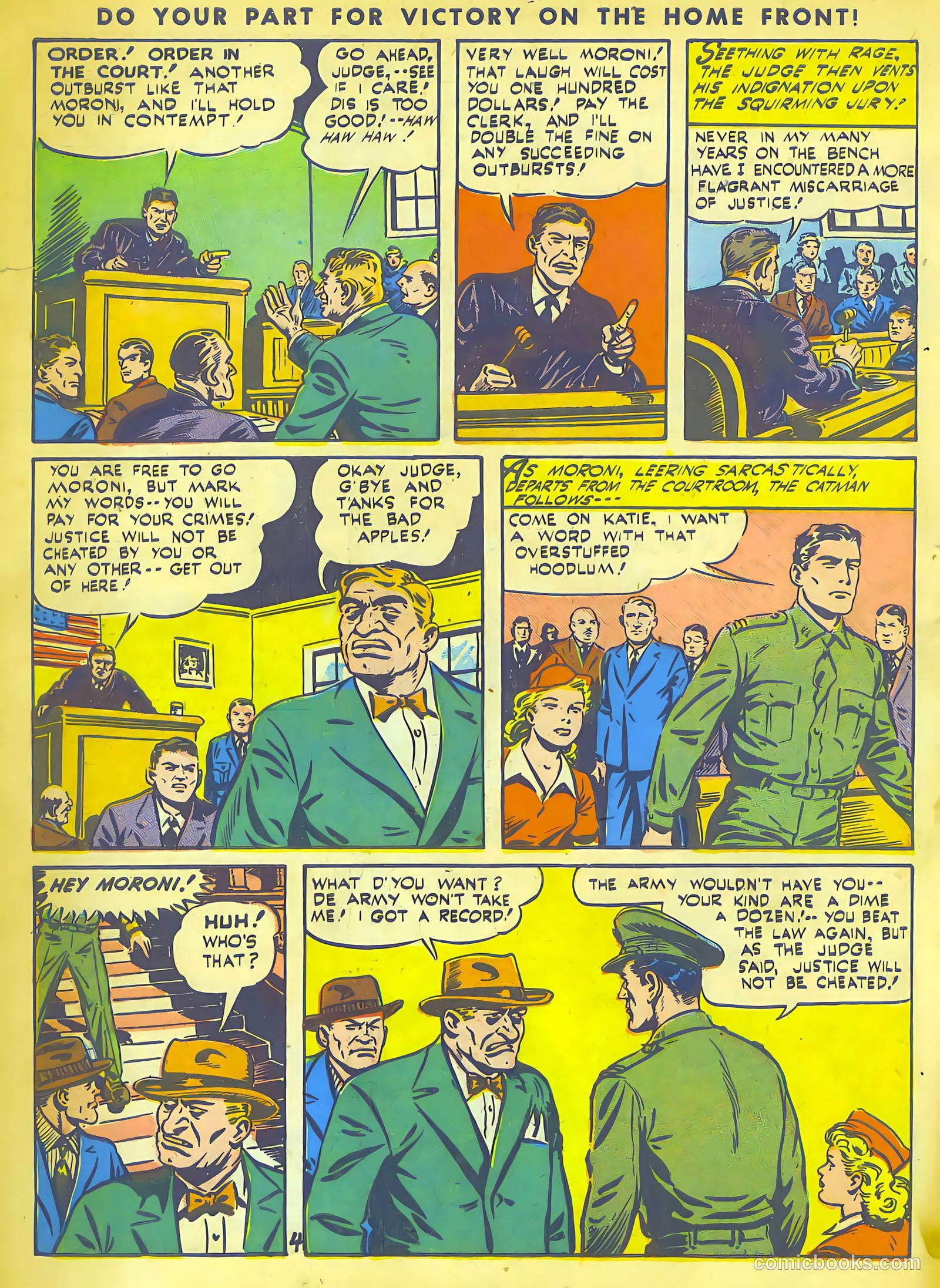 Cat-Man Comics #25 (1941) — page 5 of 47
