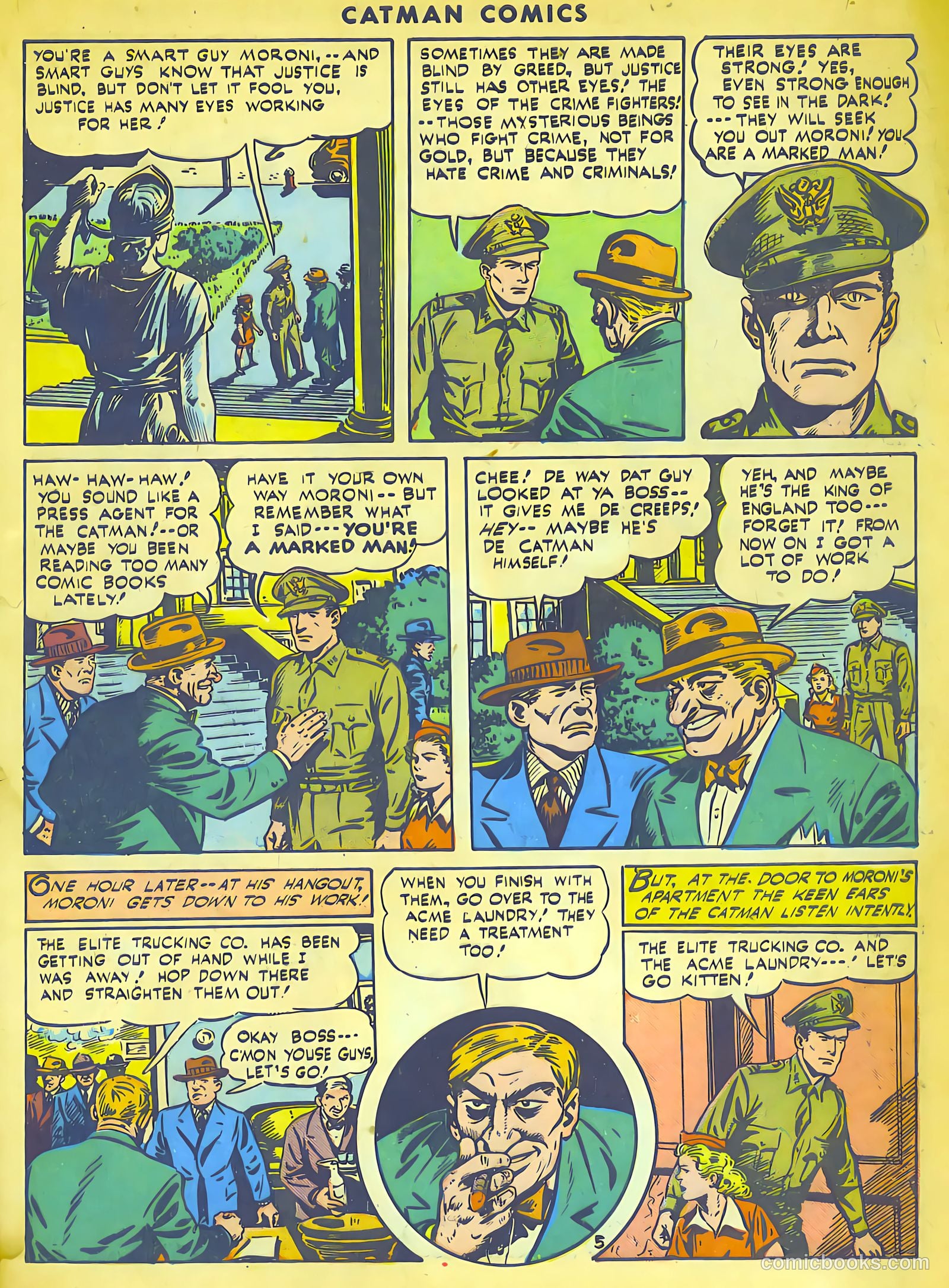 Cat-Man Comics #25 (1941) — page 6 of 47