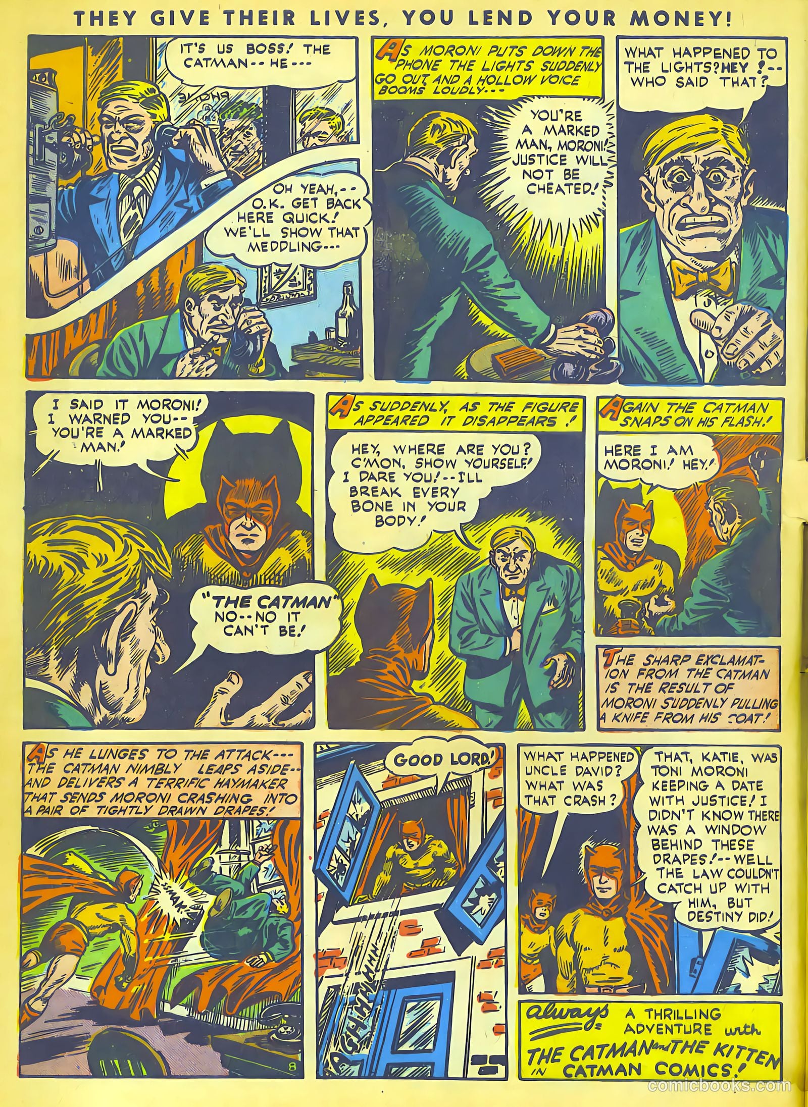 Cat-Man Comics #25 (1941) — page 9 of 47