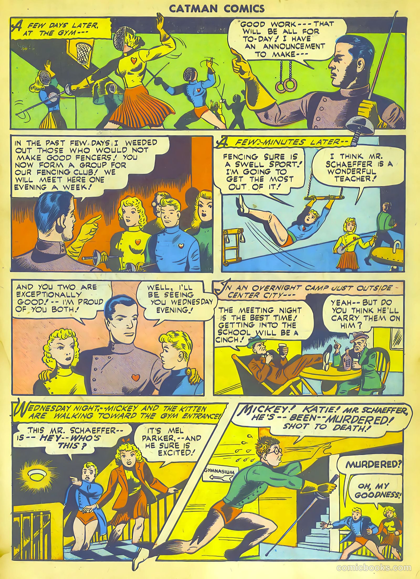 Cat-Man Comics #25 (1941) — page 36 of 47
