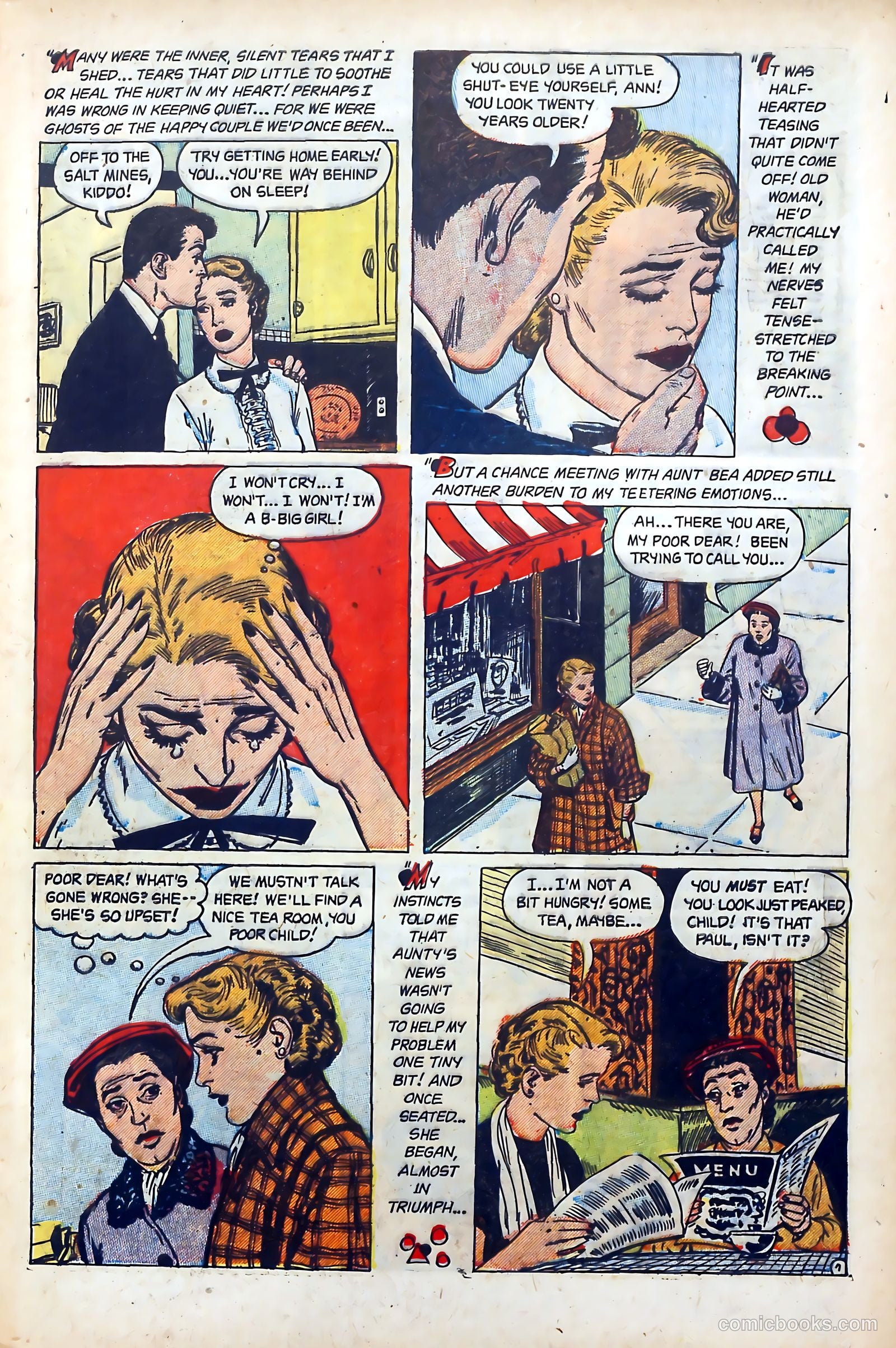 Popular Romance #24 (1950) — page 9 of 36