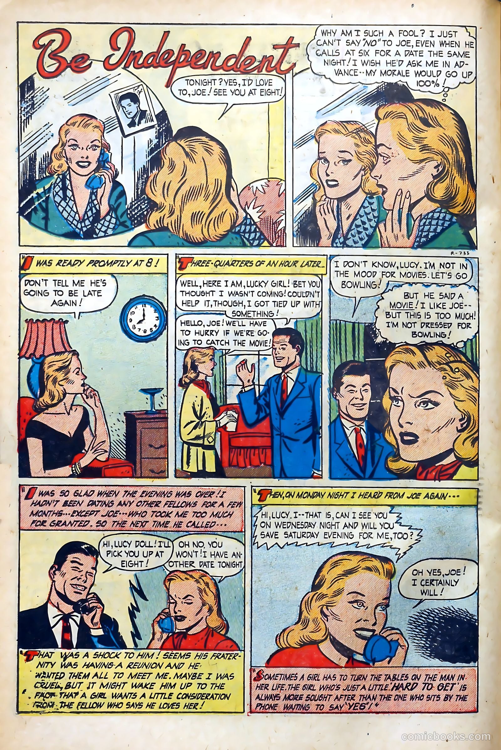 Popular Romance #24 (1950) — page 22 of 36