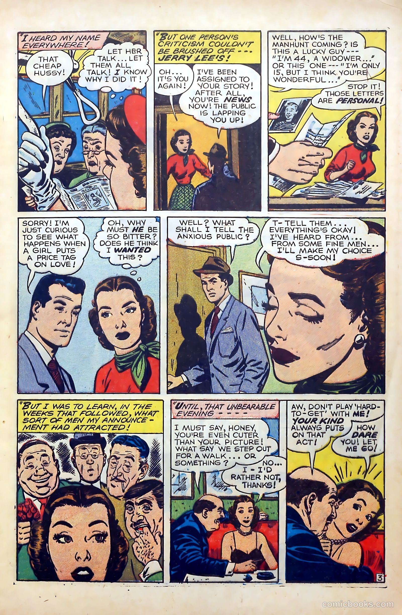 Popular Romance #20 (1950) — page 5 of 36