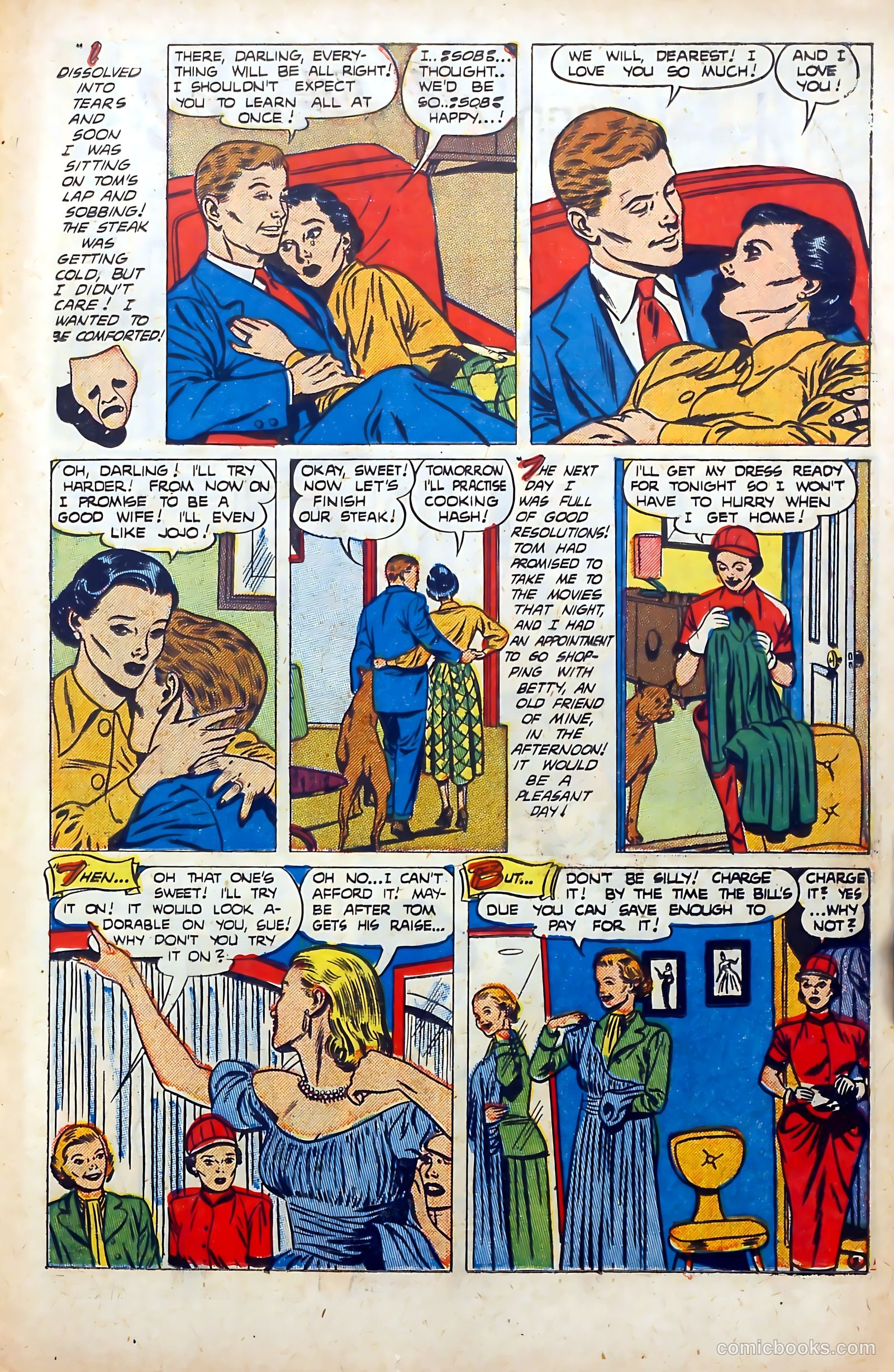 Popular Romance #20 (1950) — page 15 of 36