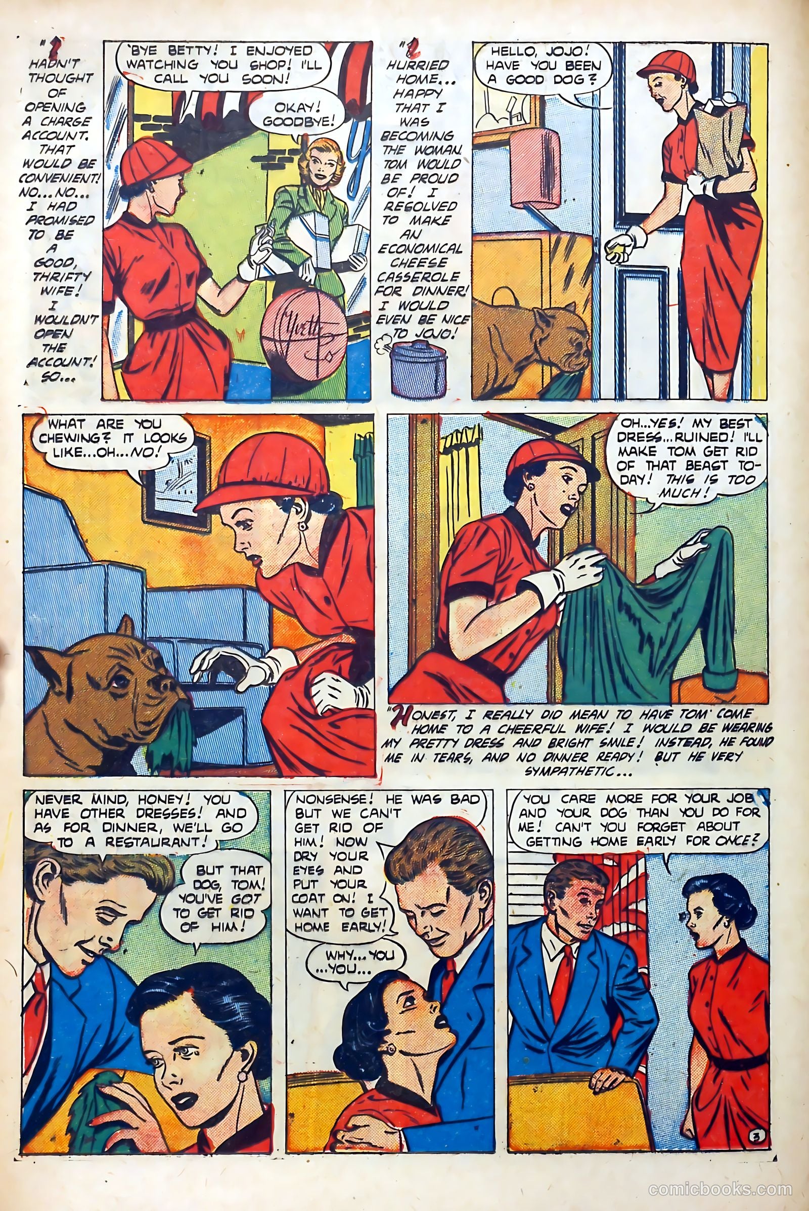 Popular Romance #20 (1950) — page 16 of 36