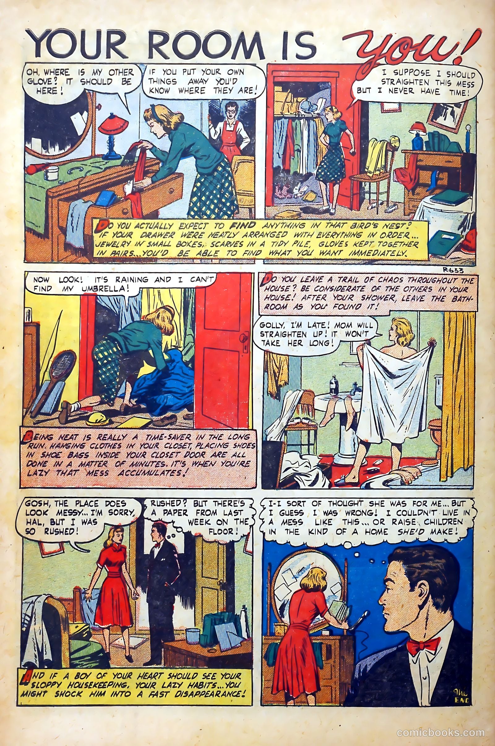 Popular Romance #20 (1950) — page 34 of 36