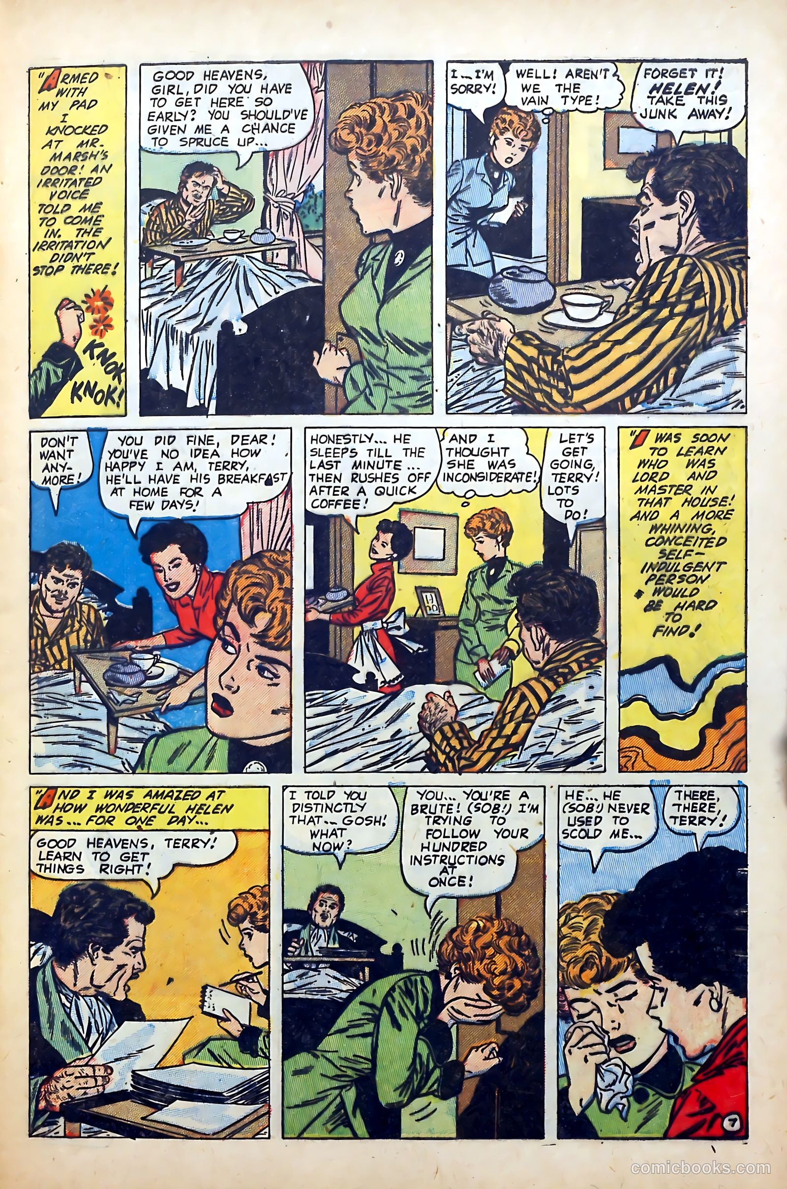 Popular Romance #28 (1950) — page 9 of 36
