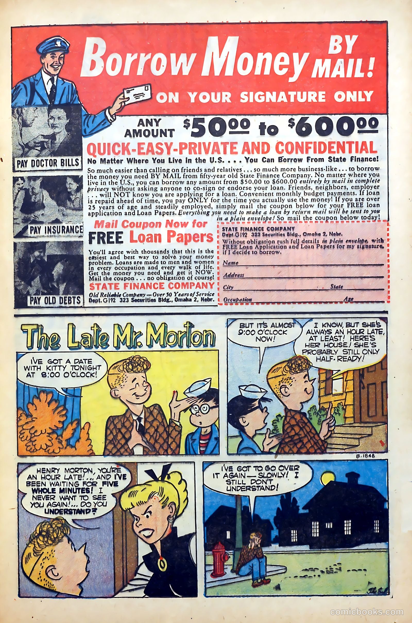 Popular Romance #28 (1950) — page 13 of 36