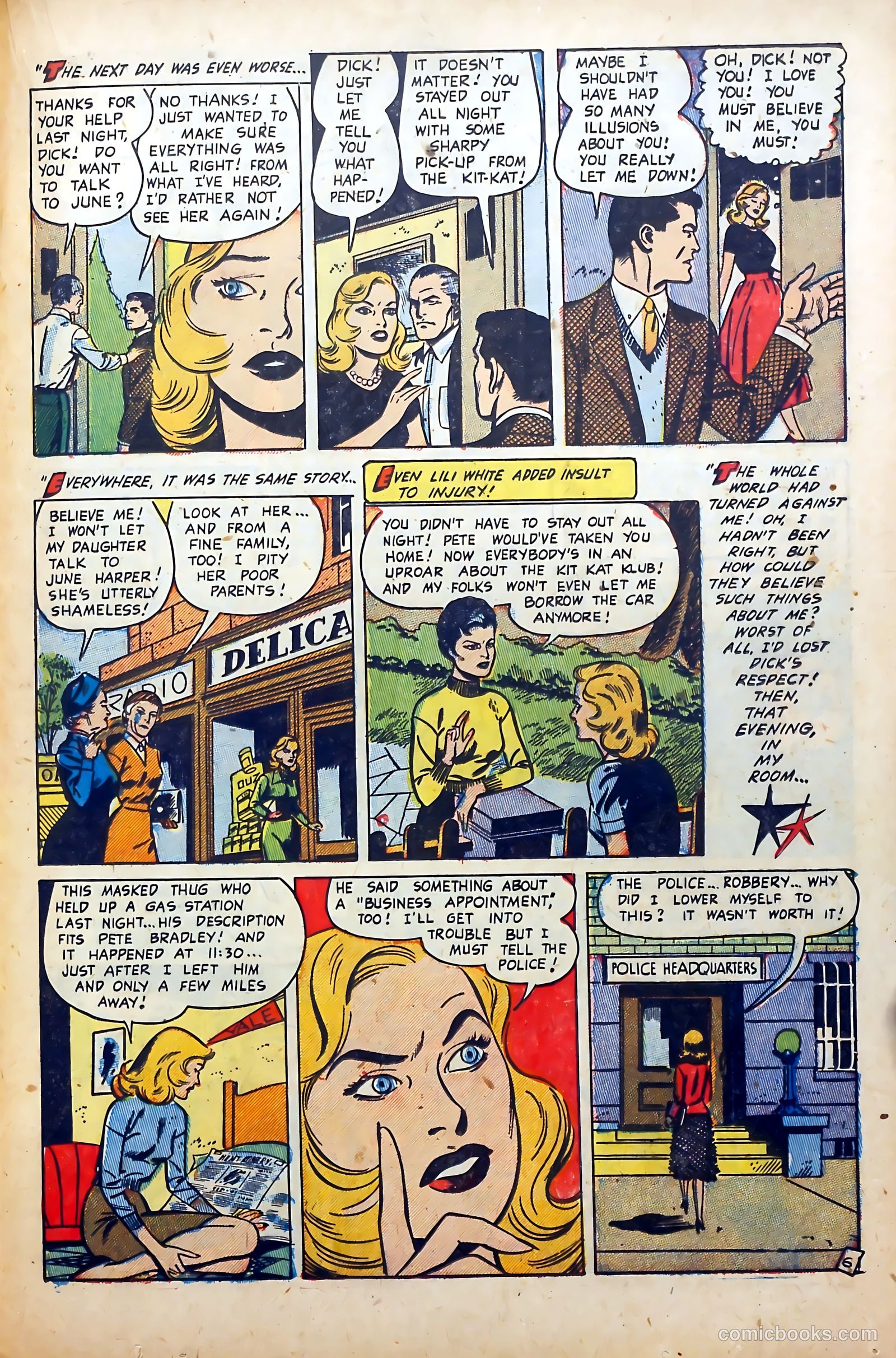 Popular Romance #28 (1950) — page 19 of 36
