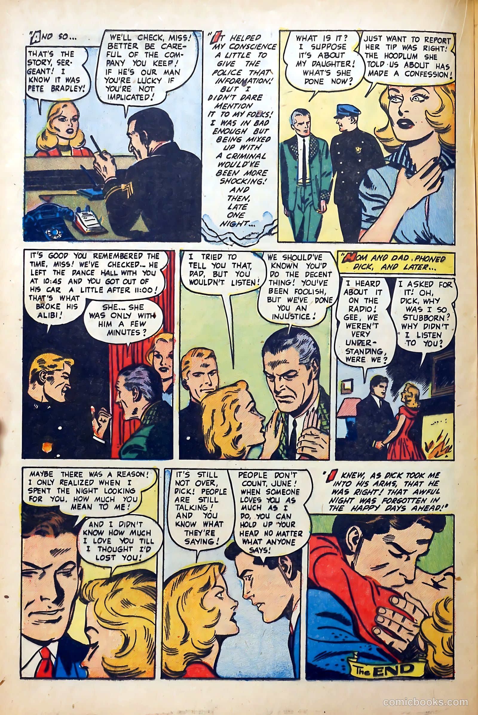 Popular Romance #28 (1950) — page 20 of 36