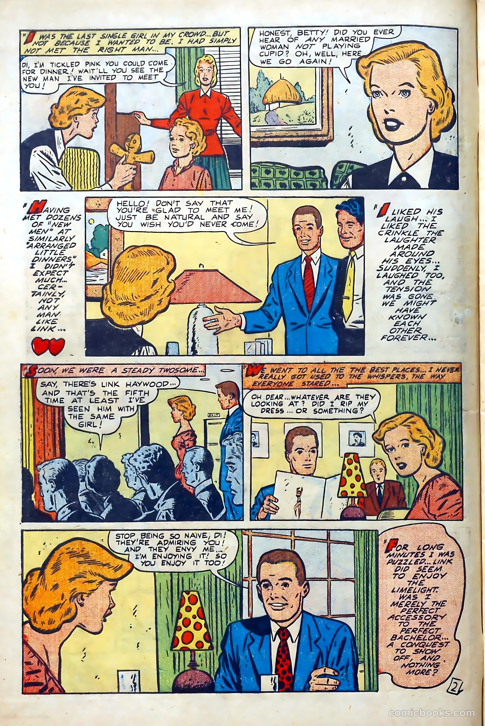 Popular Romance #11 (1950) — page 5 of 37