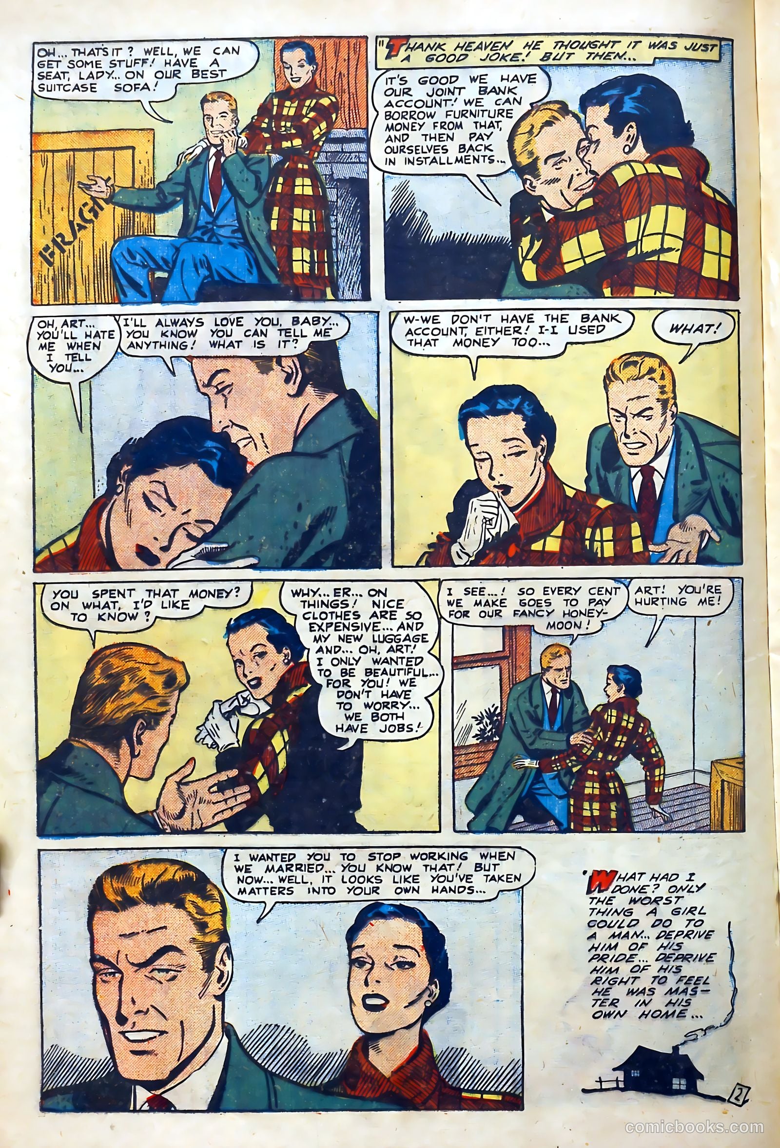 Popular Romance #11 (1950) — page 17 of 37