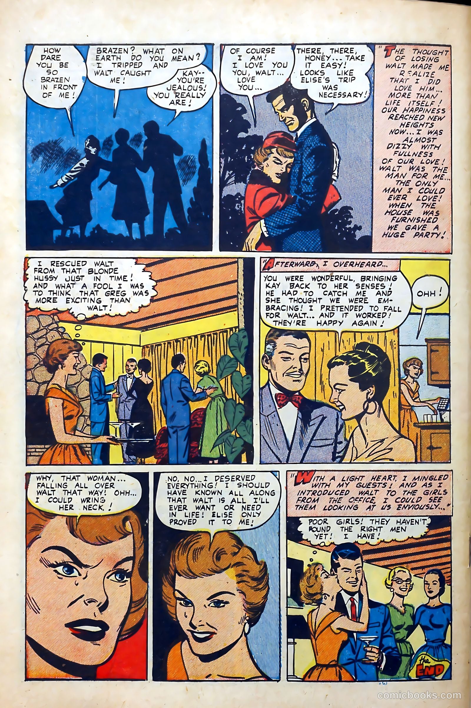 Popular Romance #27 (1950) — page 34 of 36