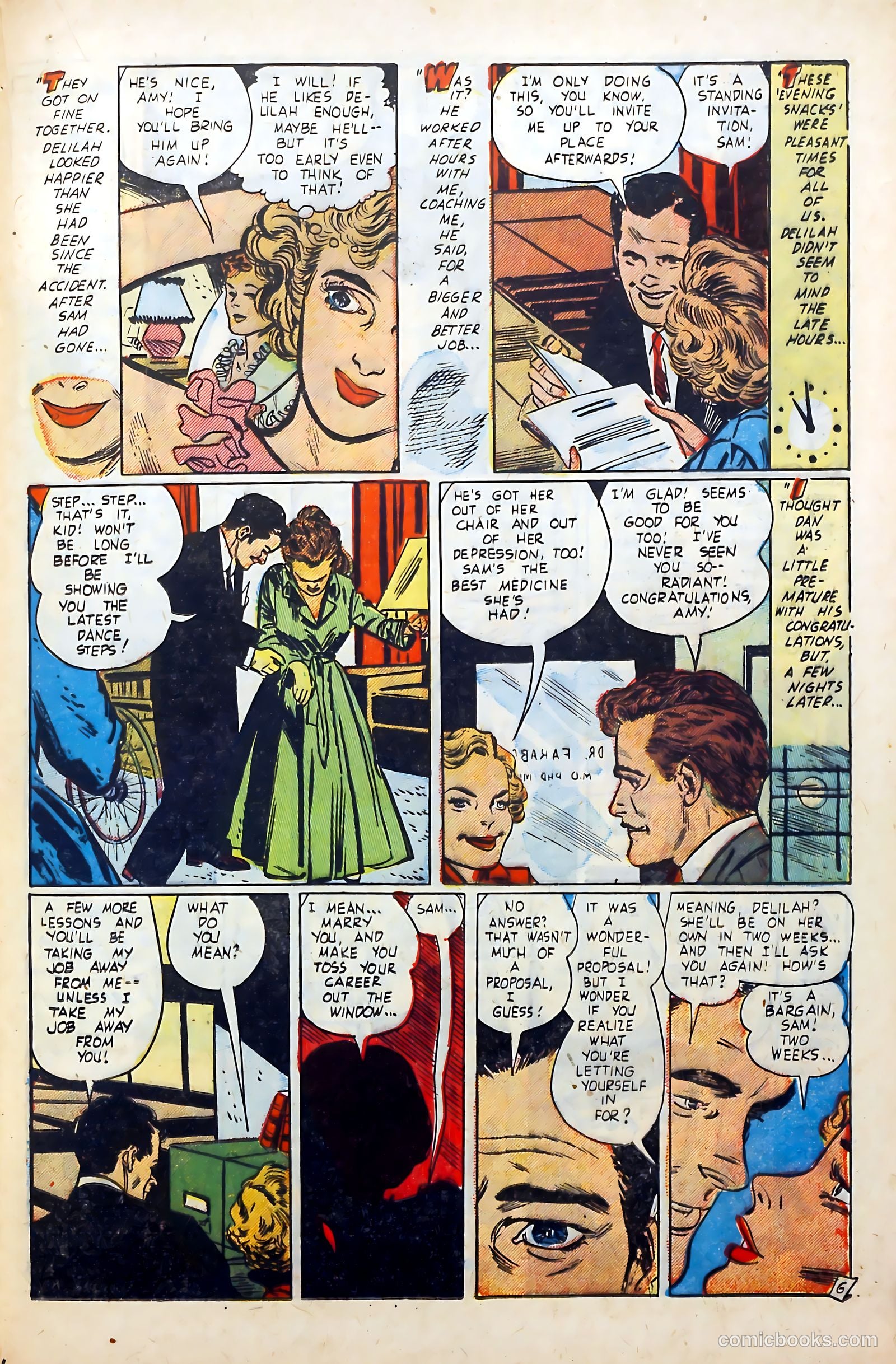 Popular Romance #26 (1950) — page 21 of 36