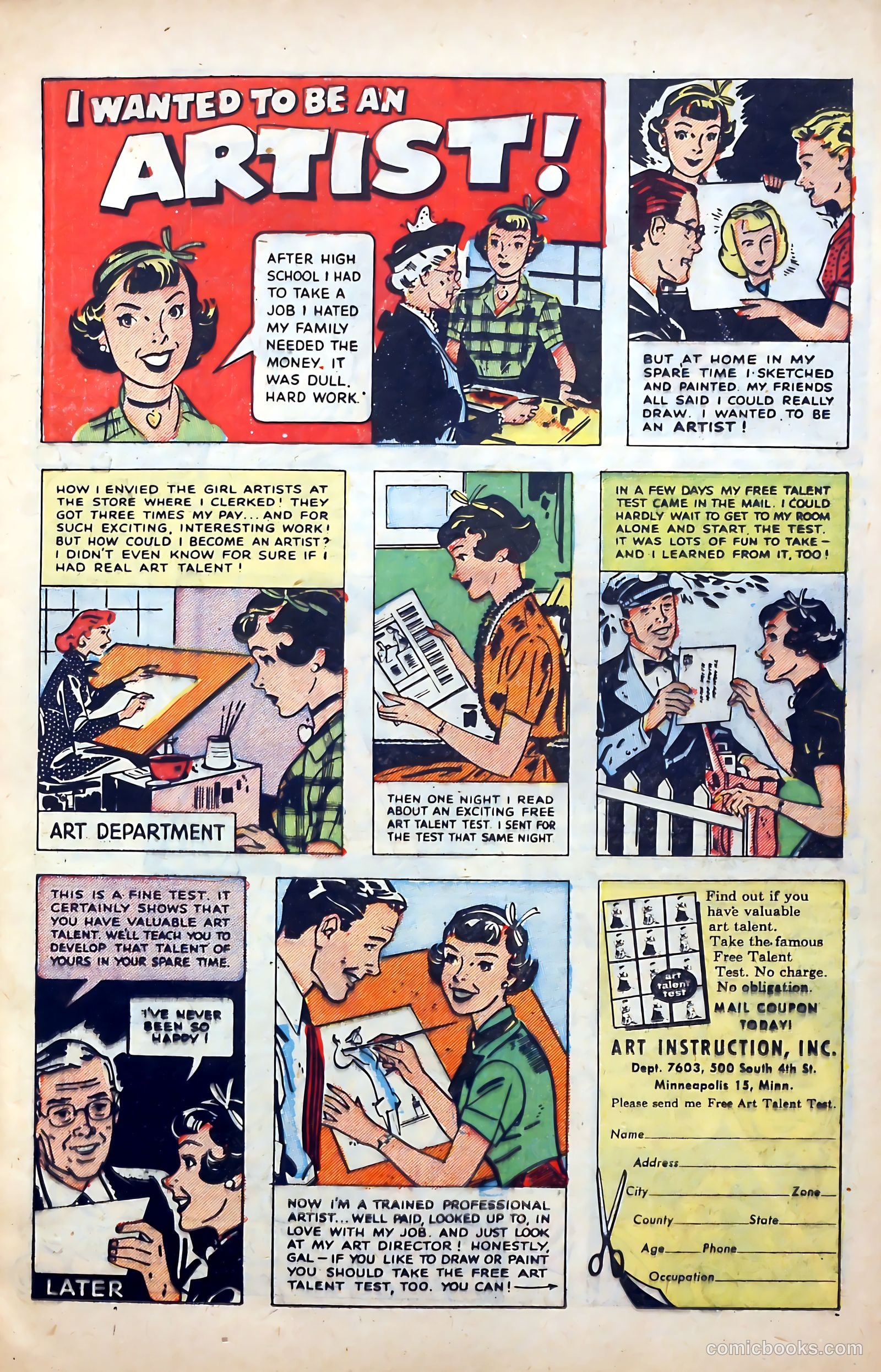 Popular Romance #25 (1950) — page 13 of 36