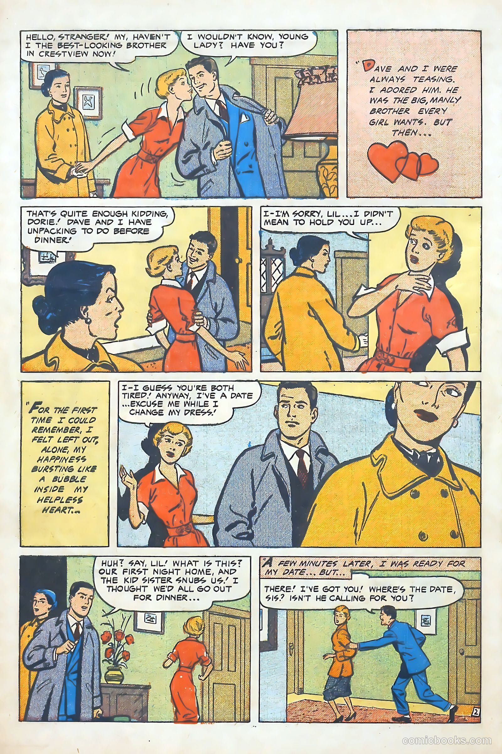 Popular Romance #12 (1950) — page 4 of 36