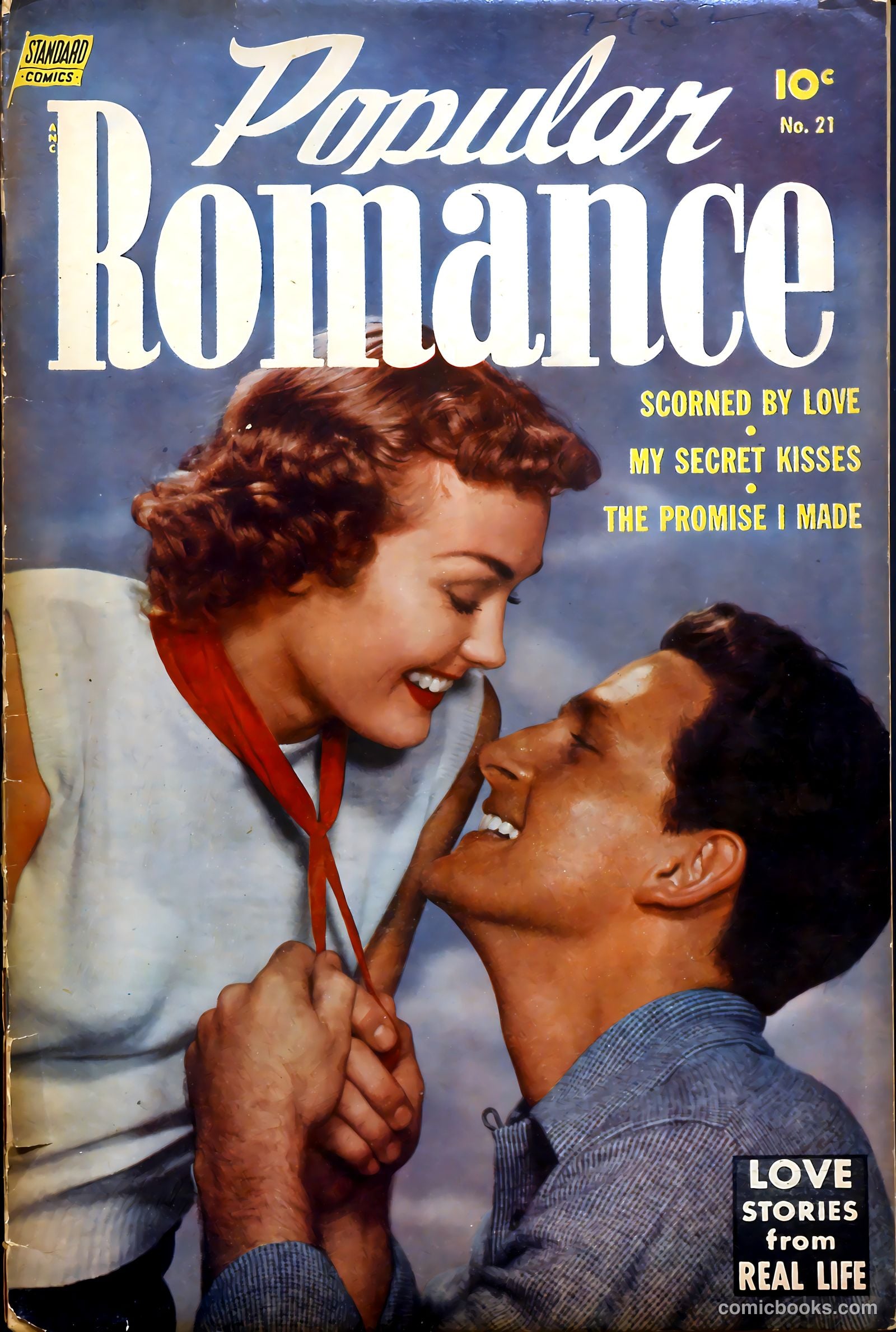 Popular Romance #21 cover