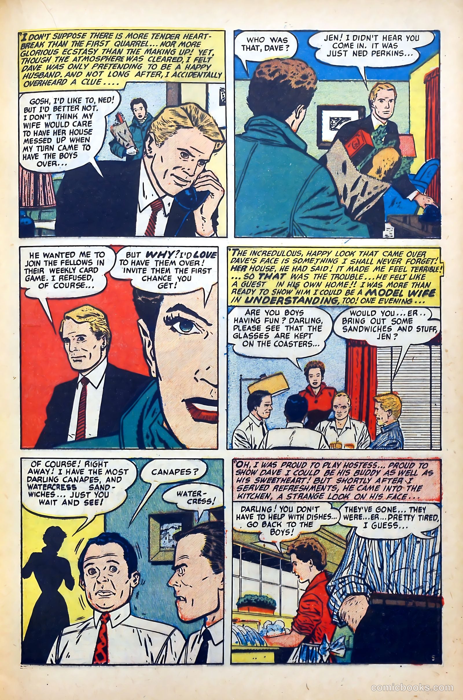Popular Romance #21 (1950) — page 17 of 36