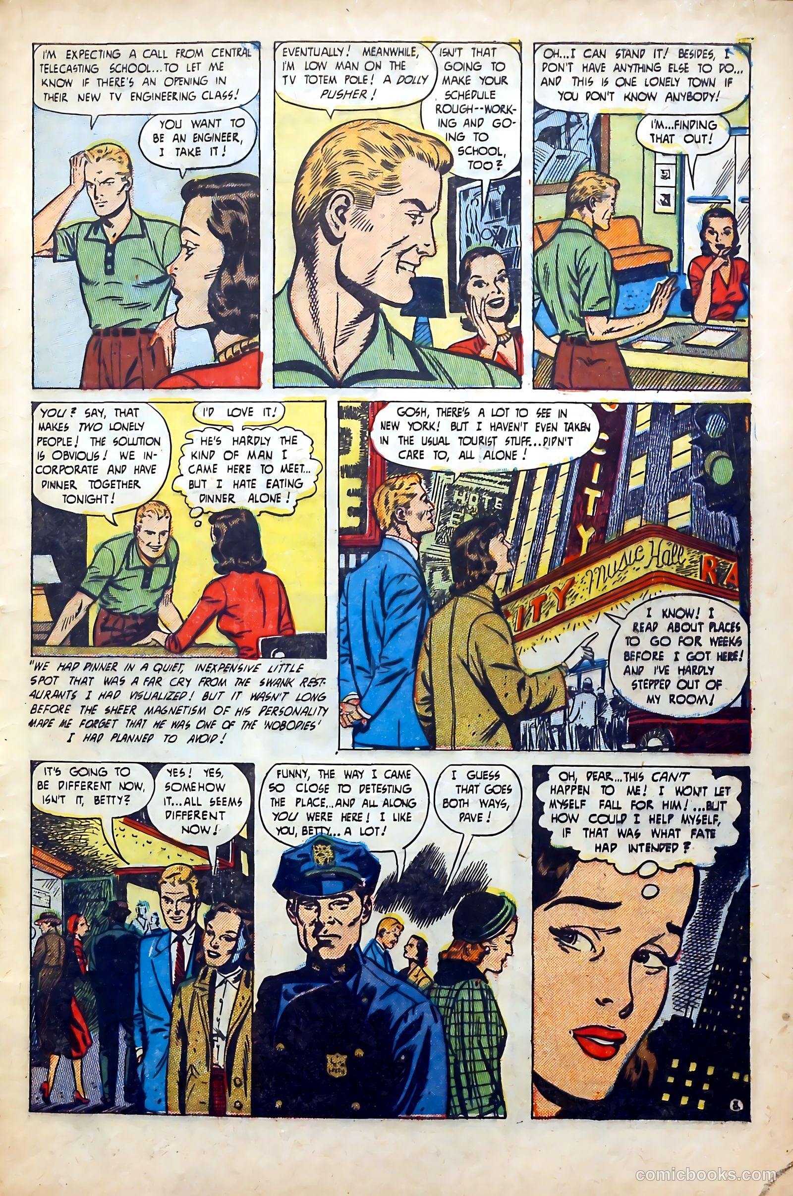 Popular Romance #18 (1950) — page 5 of 36