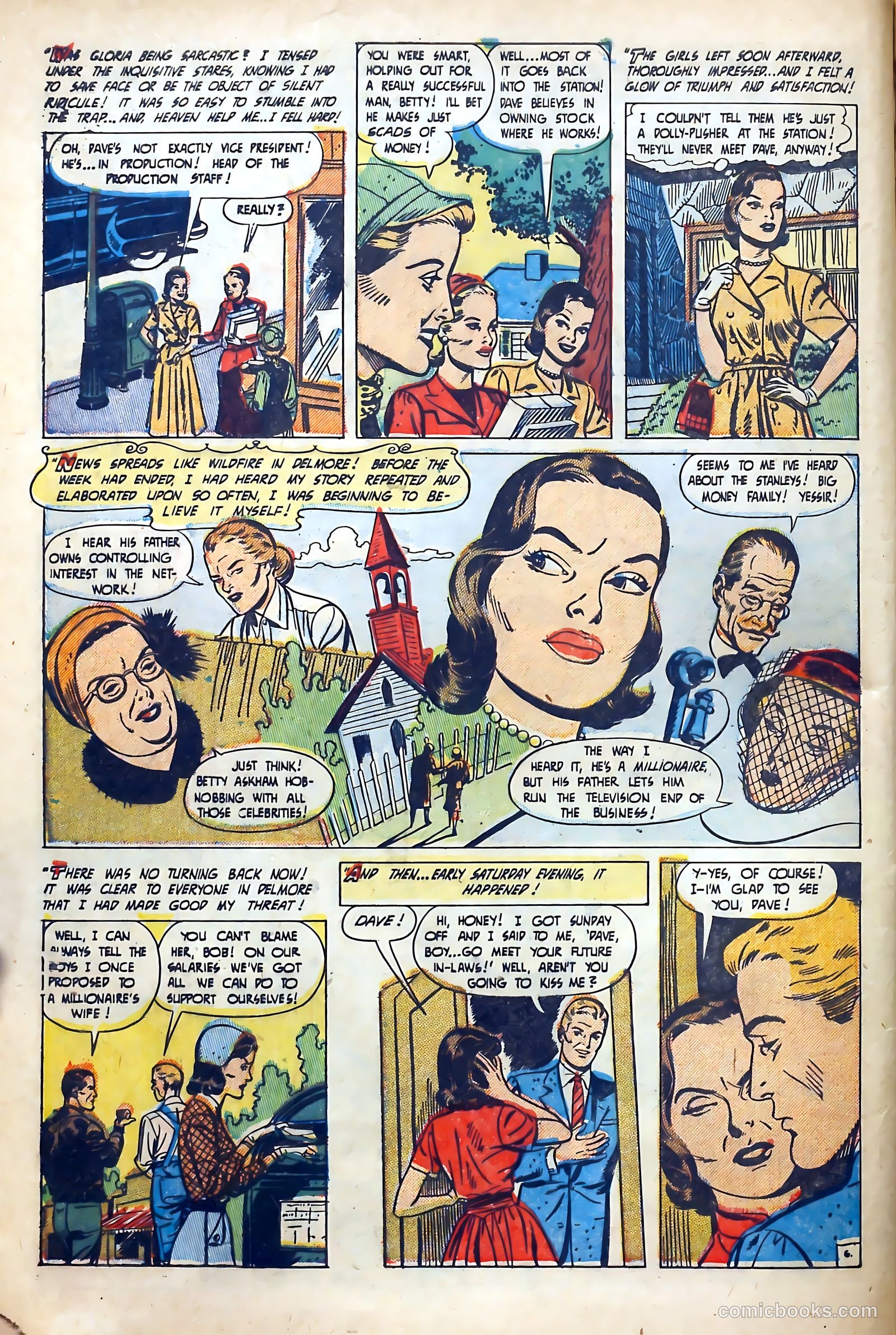 Popular Romance #18 (1950) — page 8 of 36