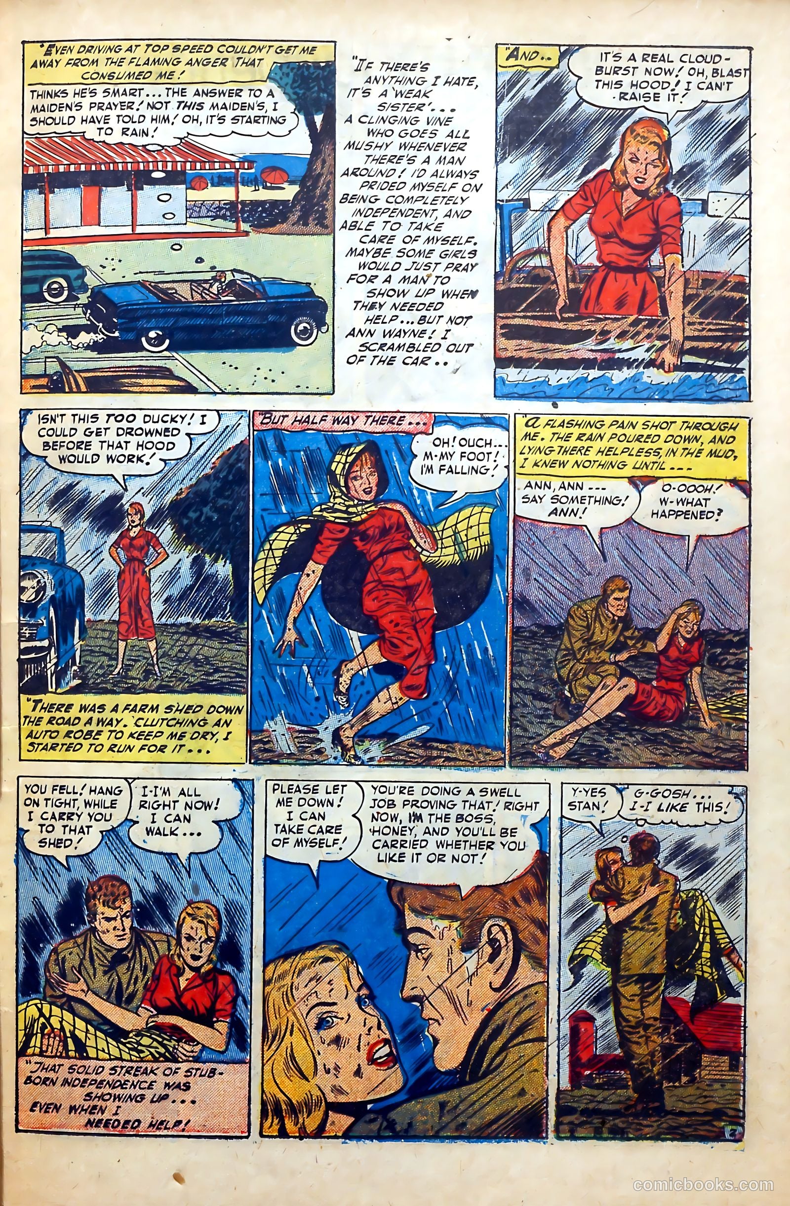 Popular Romance #18 (1950) — page 23 of 36