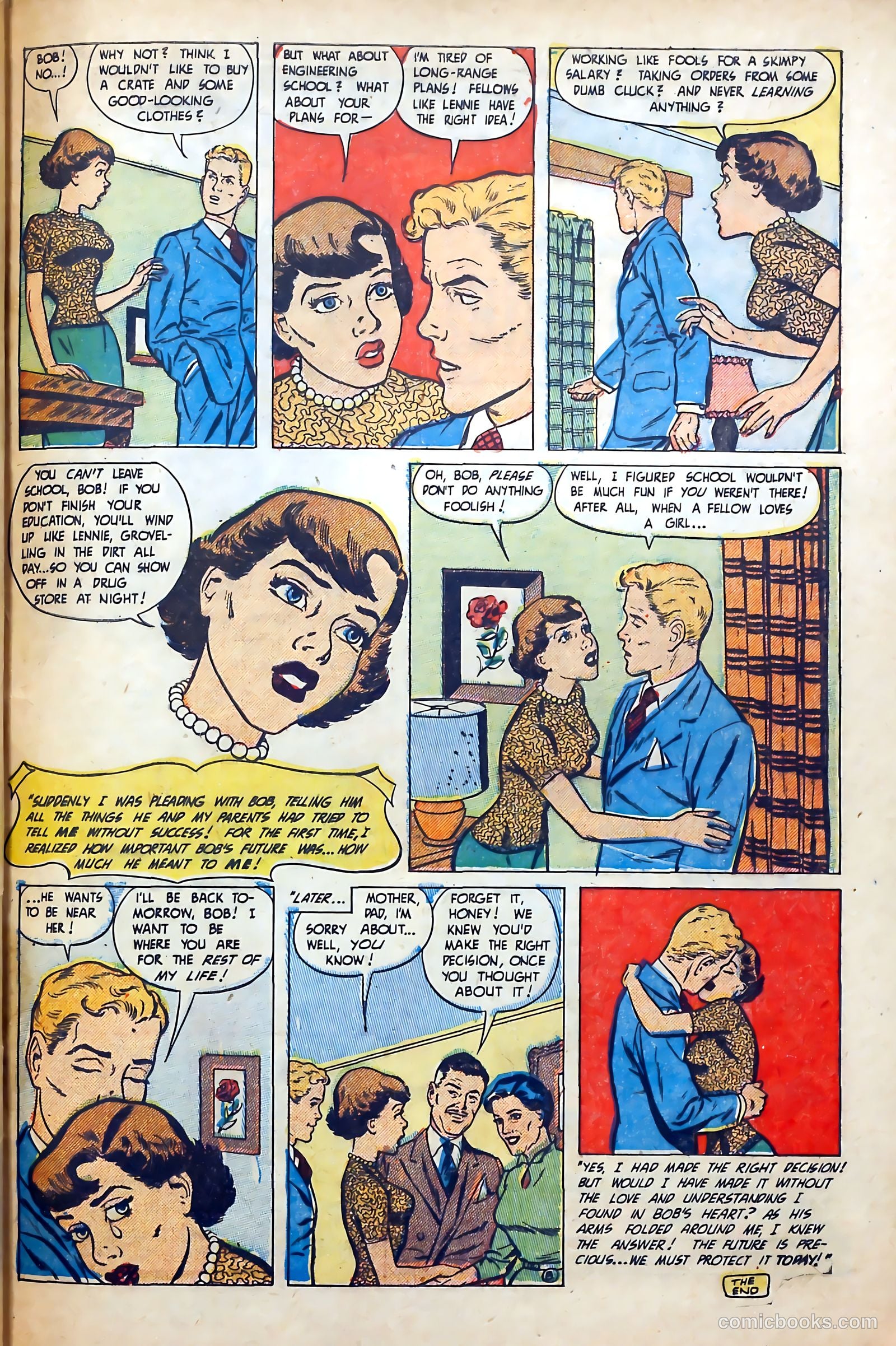 Popular Romance #18 (1950) — page 33 of 36