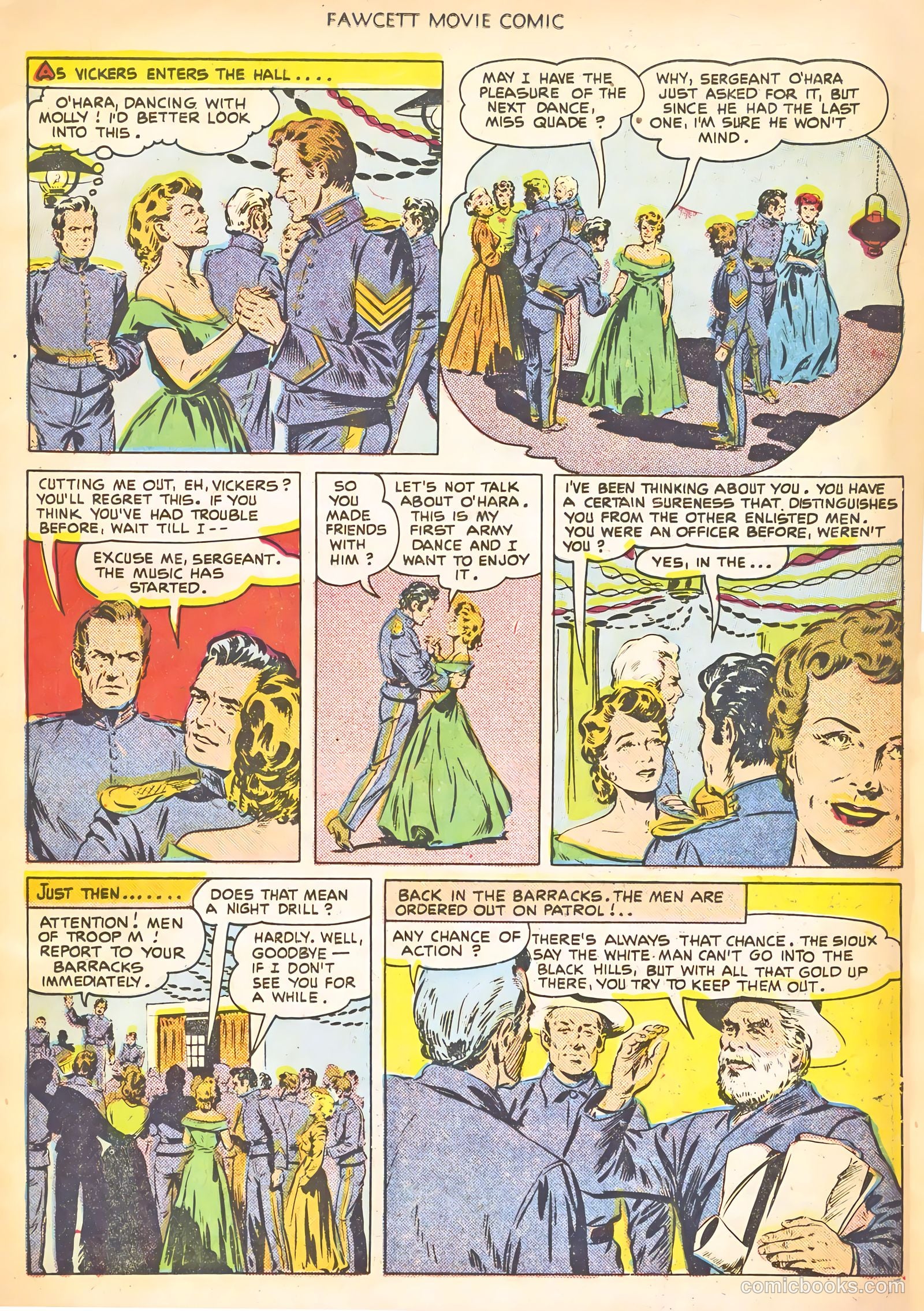 Fawcett Movie Comic 13 - Warpath #1 — page 11 of 36