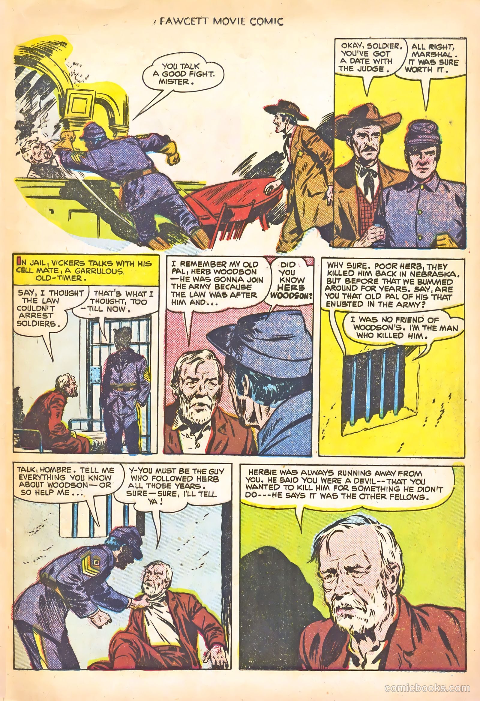 Fawcett Movie Comic 13 - Warpath #1 — page 21 of 36