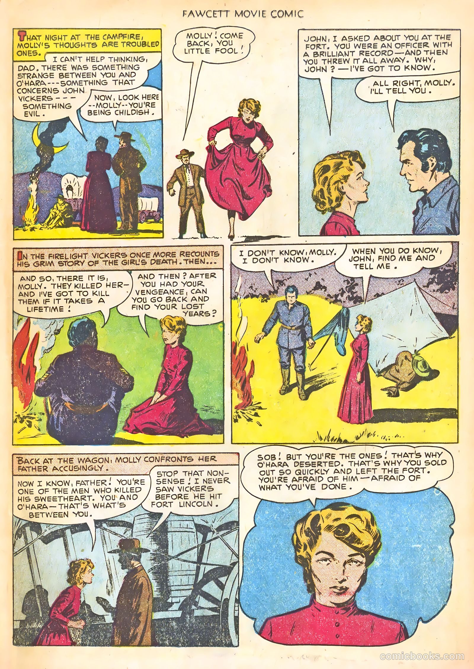 Fawcett Movie Comic 13 - Warpath #1 — page 25 of 36