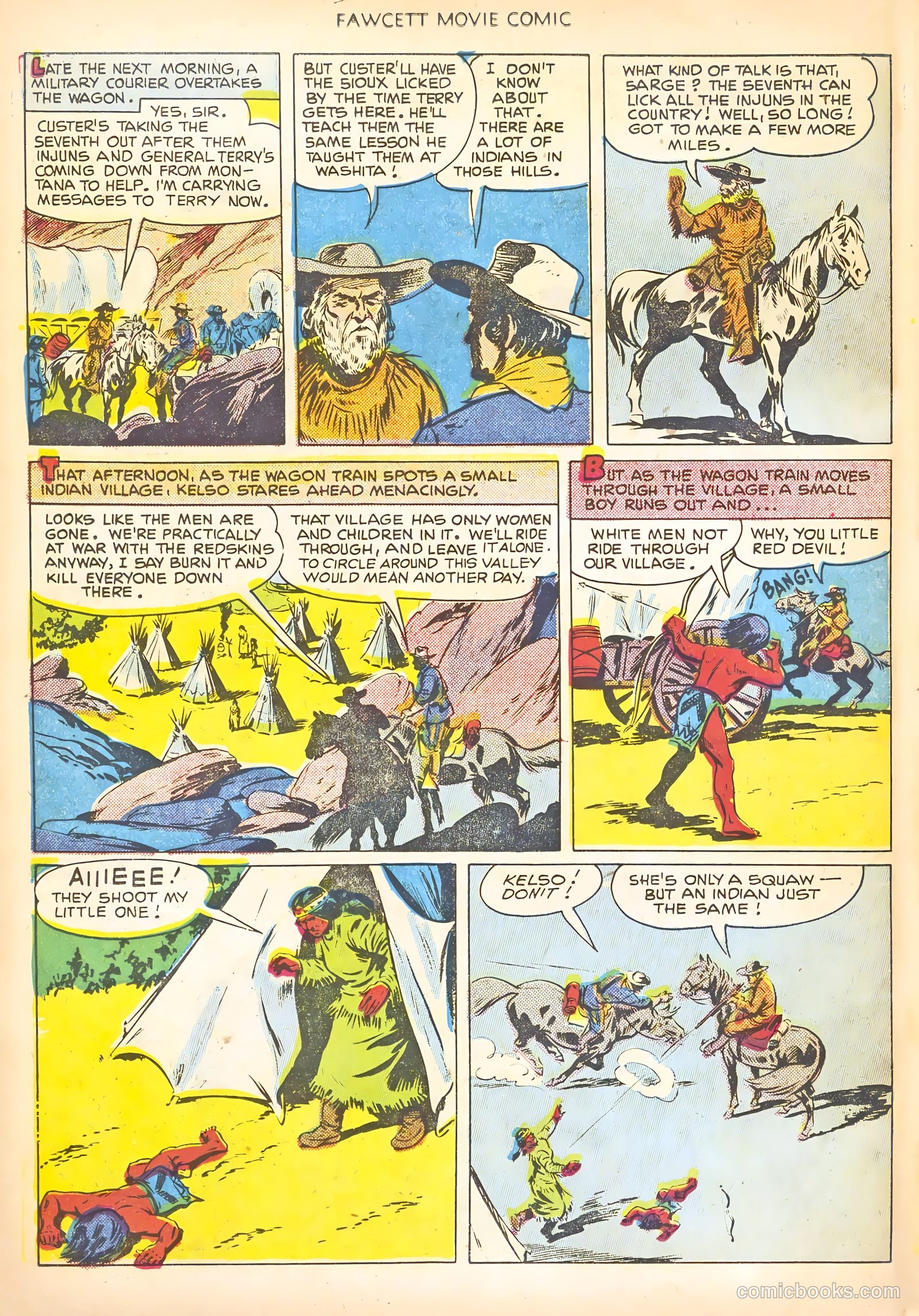 Fawcett Movie Comic 13 - Warpath #1 — page 26 of 36