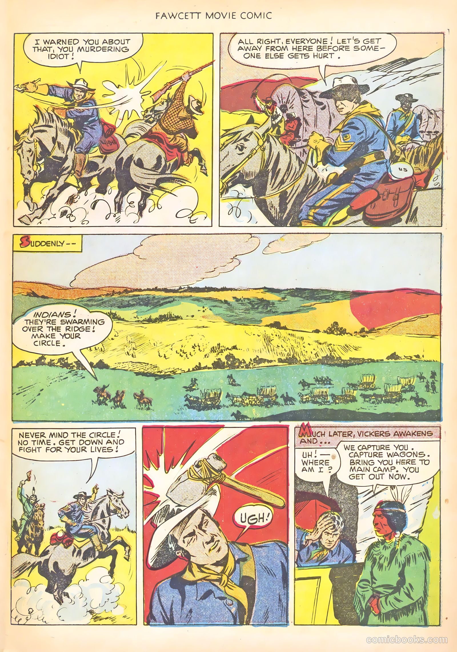 Fawcett Movie Comic 13 - Warpath #1 — page 27 of 36