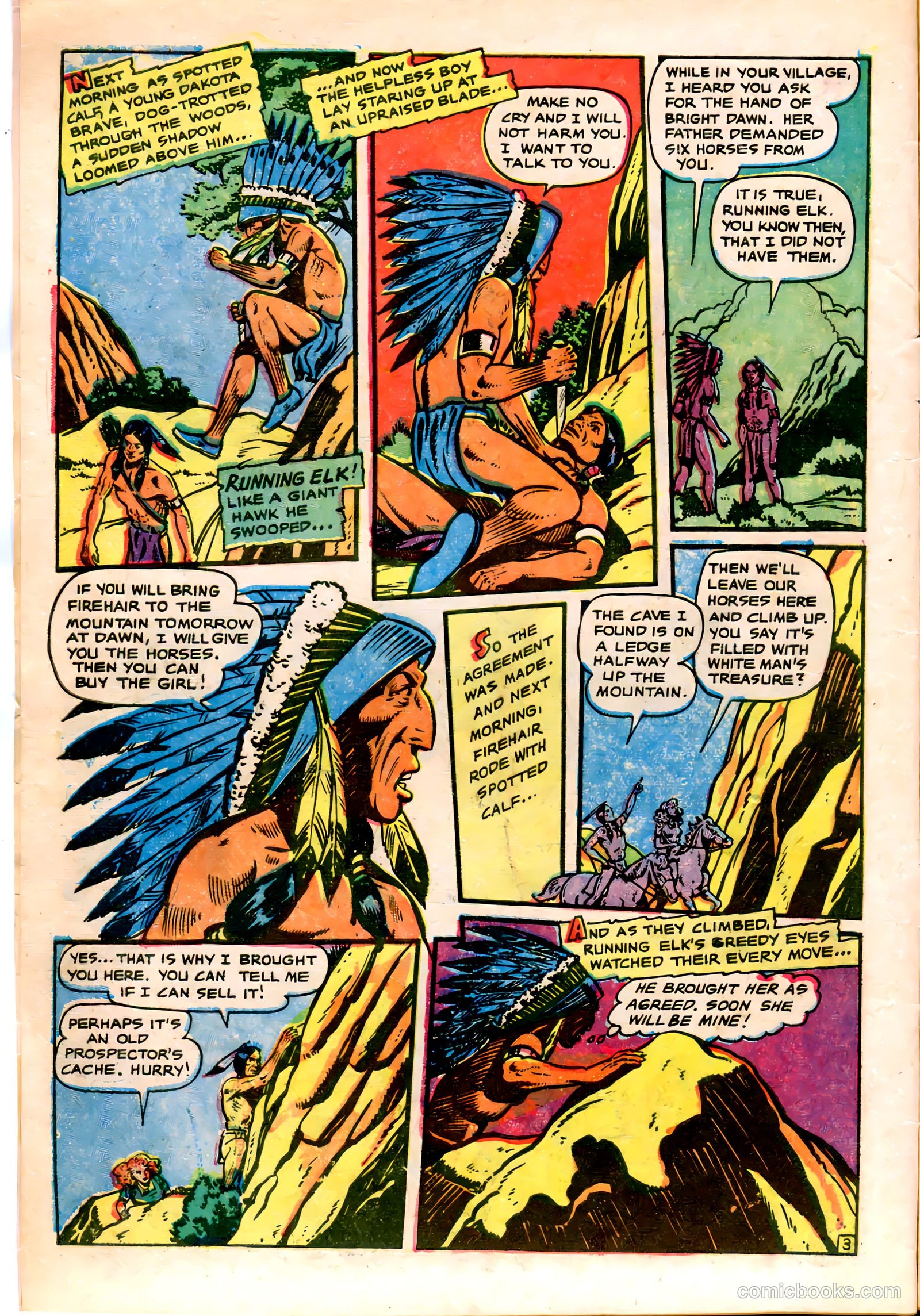 Firehair Comics #10 (1948) — page 6 of 36
