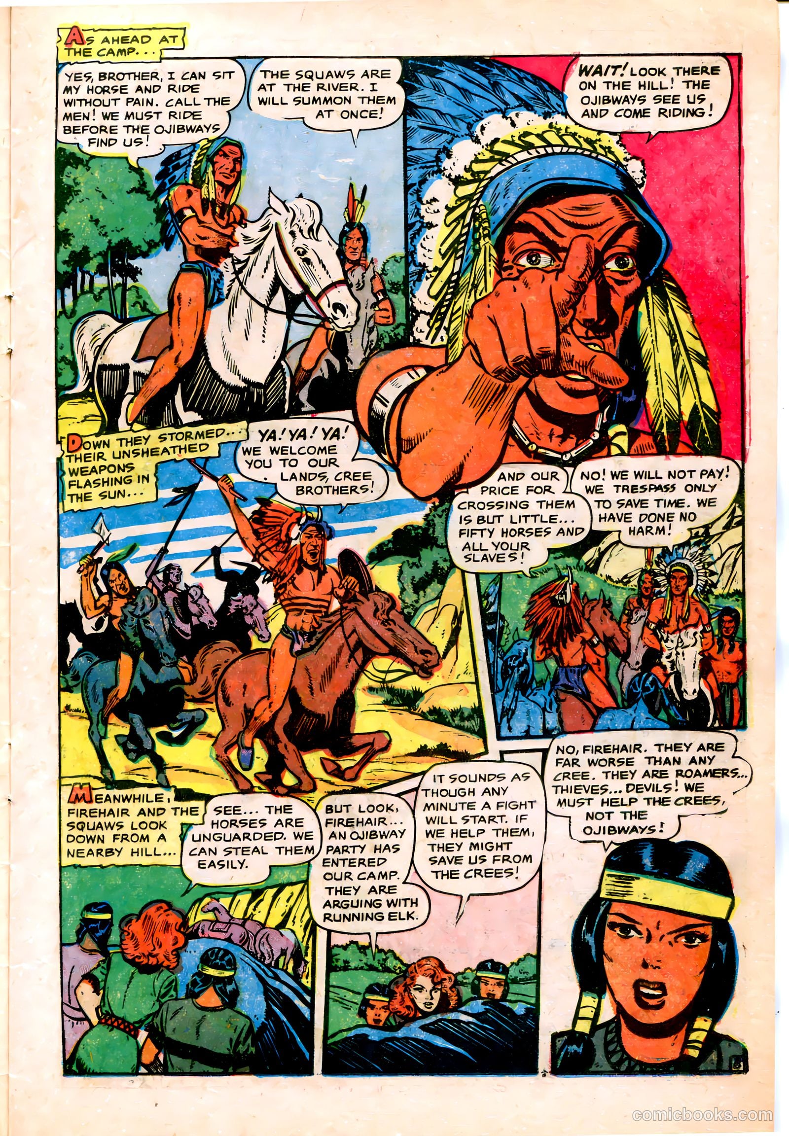 Firehair Comics #10 (1948) — page 11 of 36