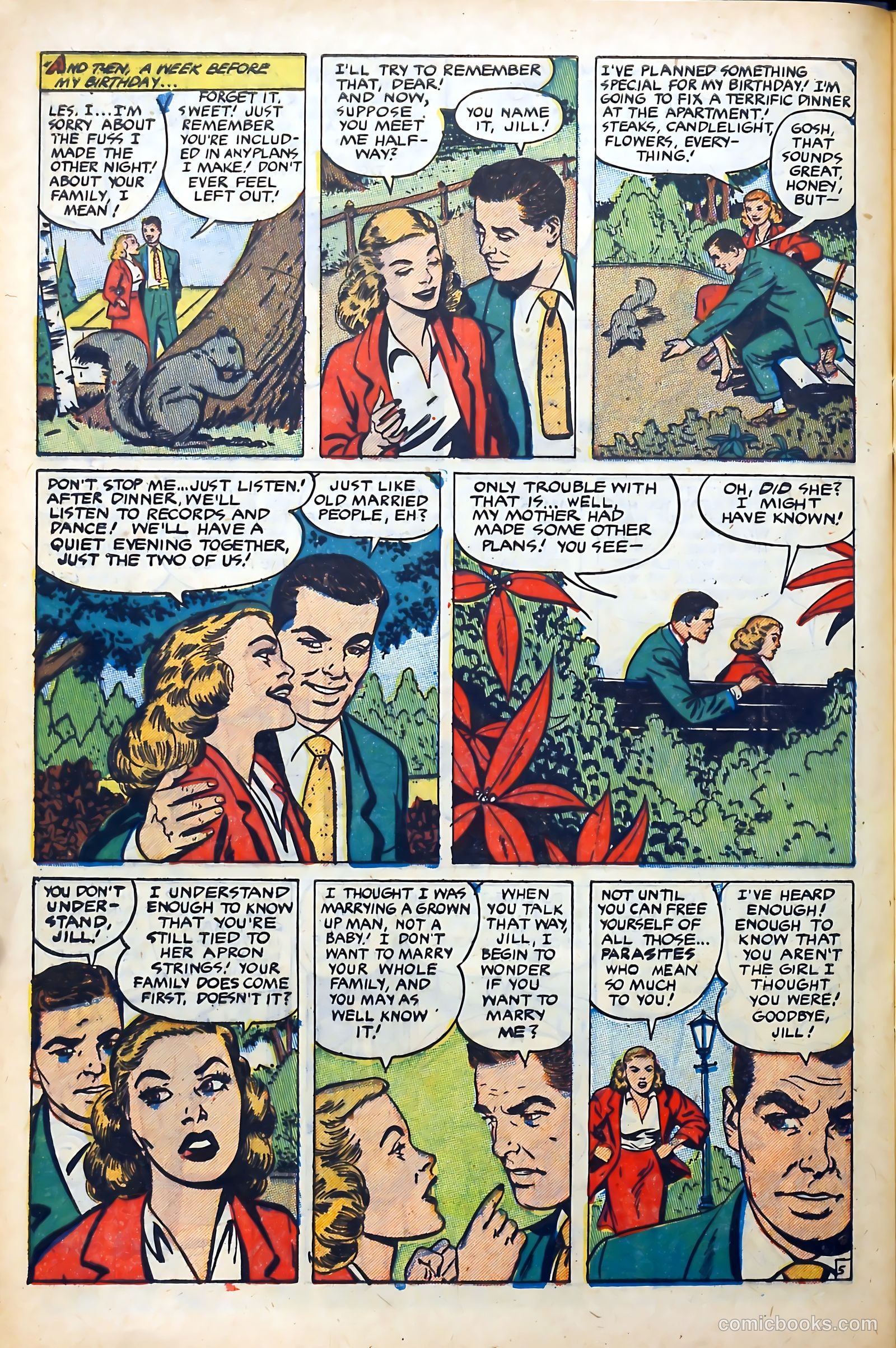 Popular Romance #22 (1950) — page 28 of 36