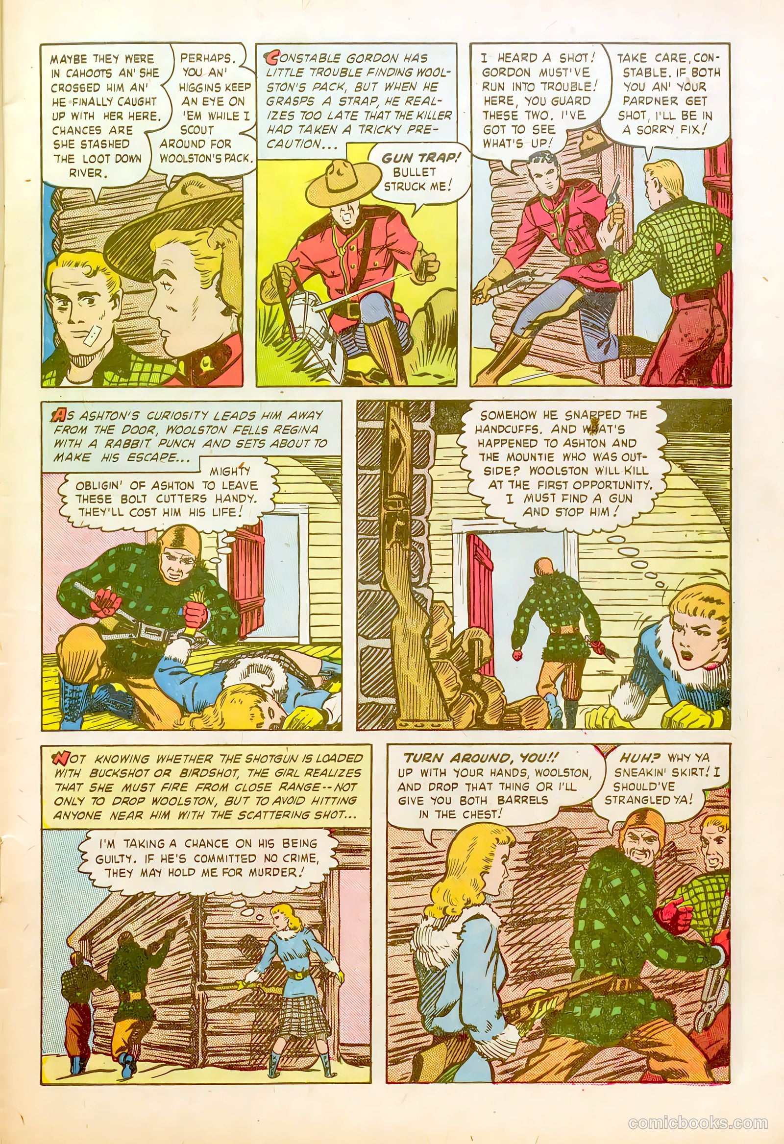 Approved Comics 12 - Northwest Mounties #1 — page 9 of 36