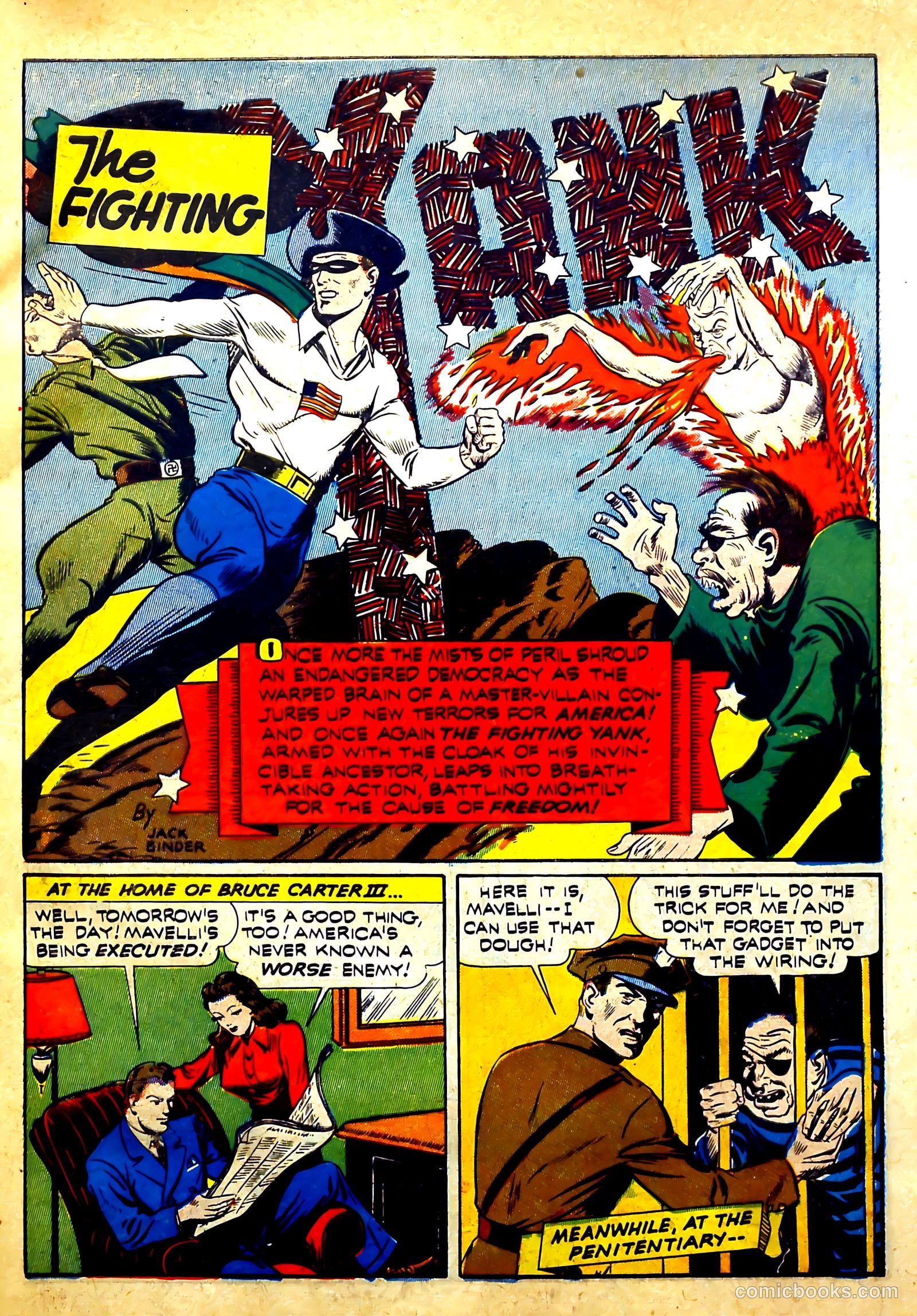 Startling Comics #14 (1940) — page 3 of 68