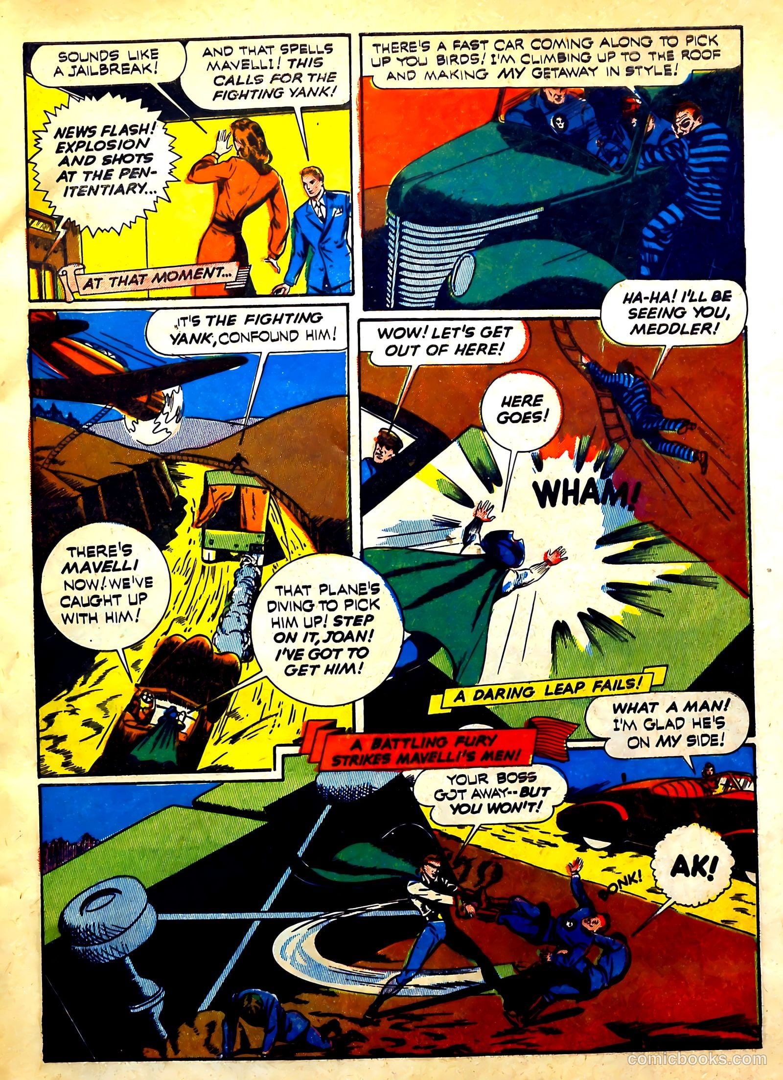 Startling Comics #14 (1940) — page 5 of 68