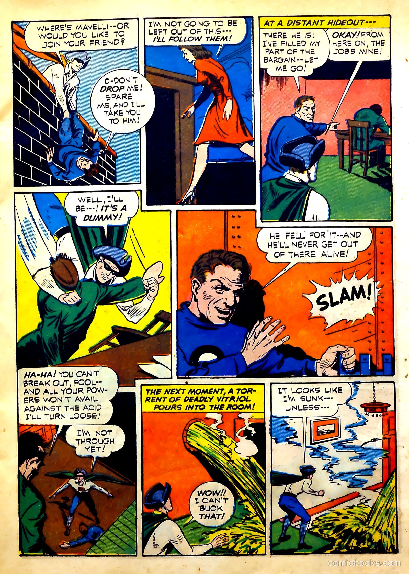 Startling Comics #14 (1940) — page 9 of 68