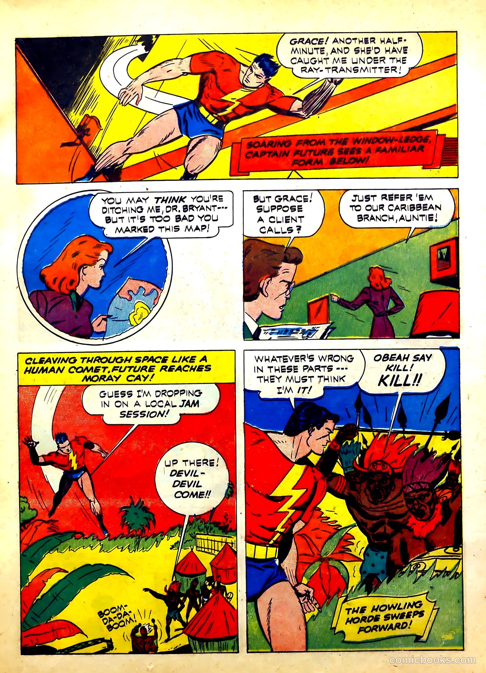 Startling Comics #14 (1940) — page 21 of 68