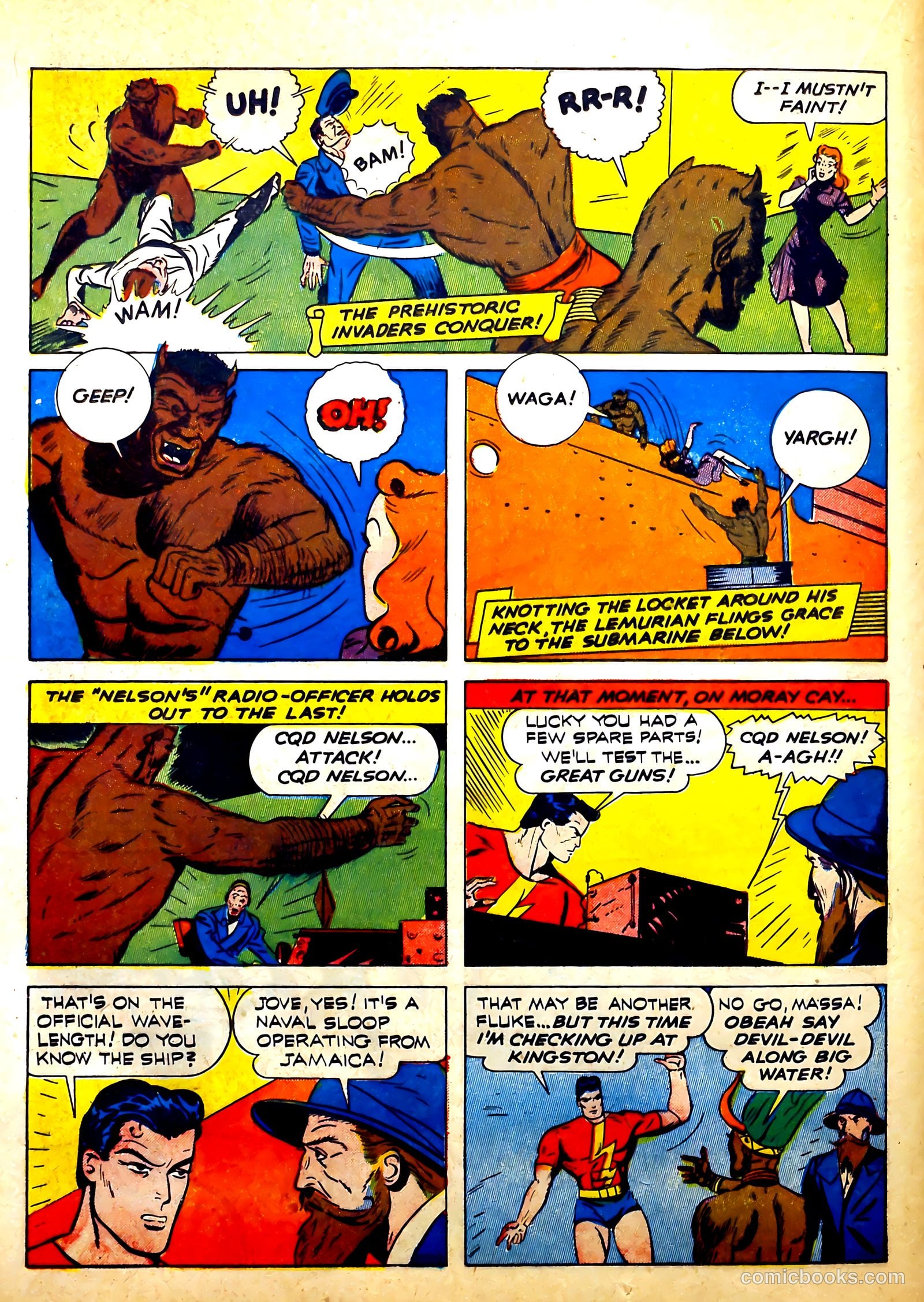 Startling Comics #14 (1940) — page 24 of 68
