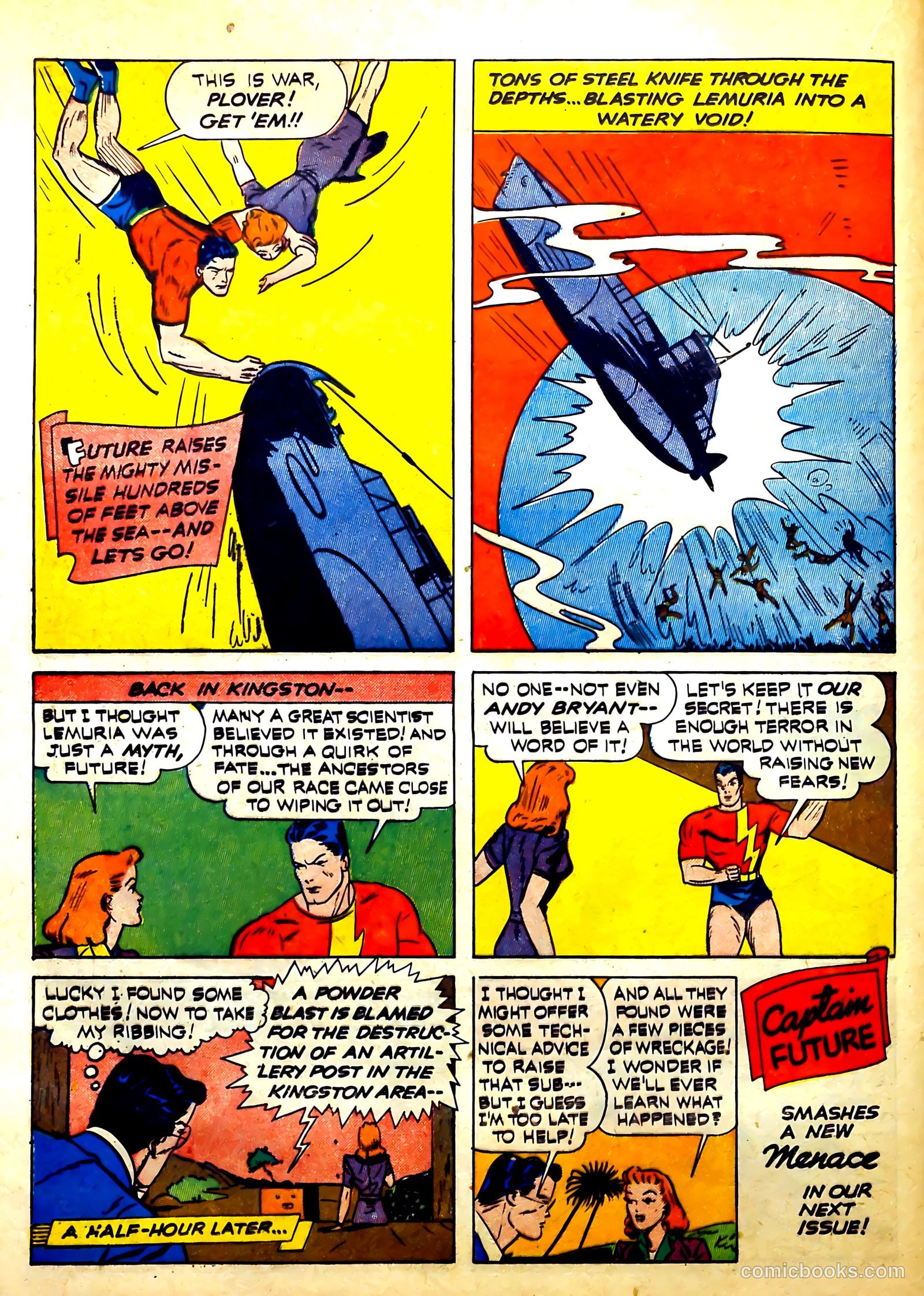 Startling Comics #14 (1940) — page 28 of 68