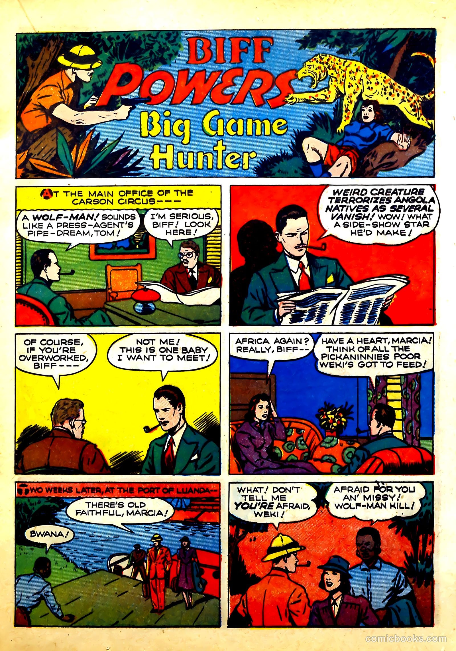 Startling Comics #14 (1940) — page 29 of 68