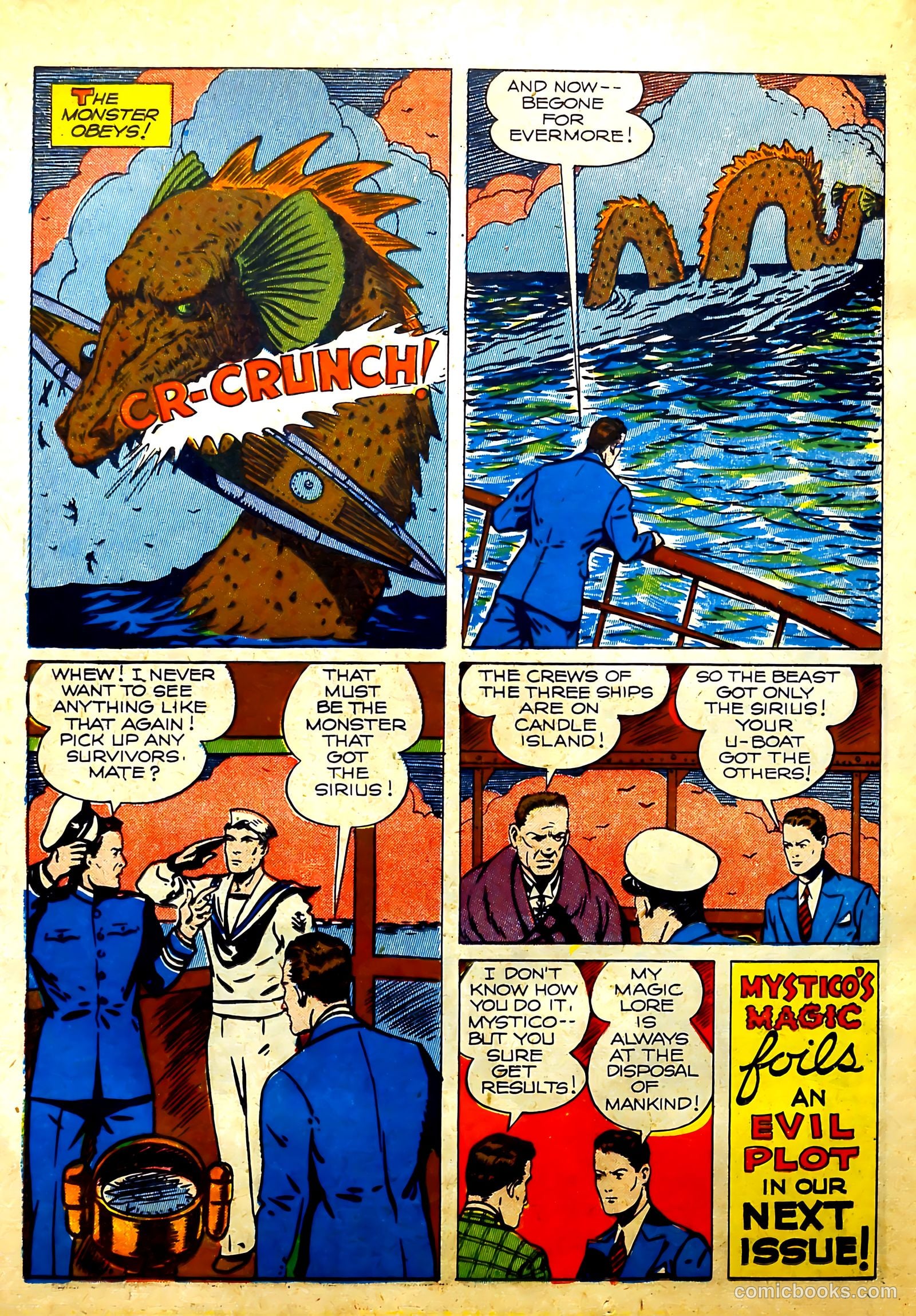 Startling Comics #14 (1940) — page 50 of 68