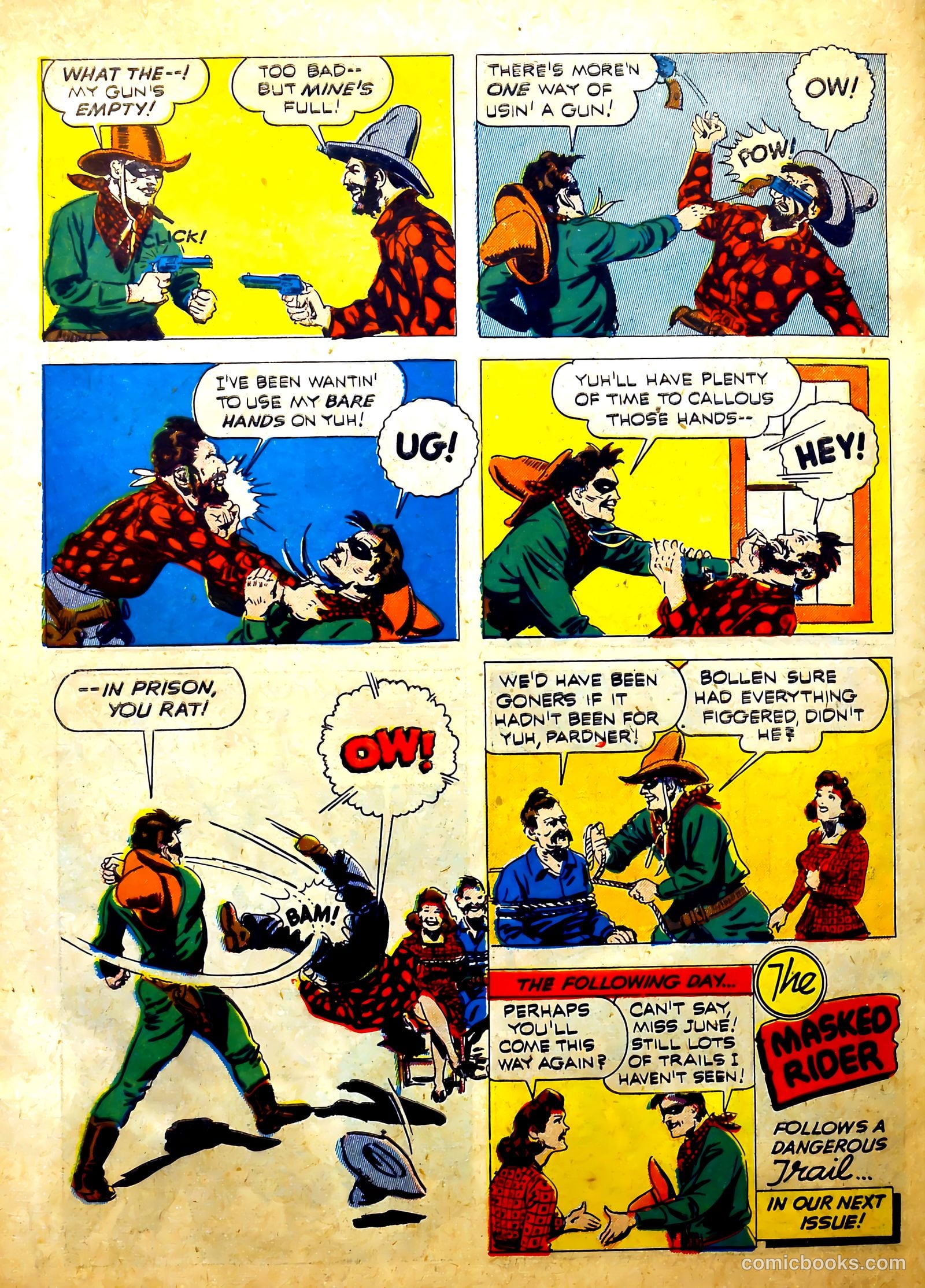 Startling Comics #14 (1940) — page 66 of 68