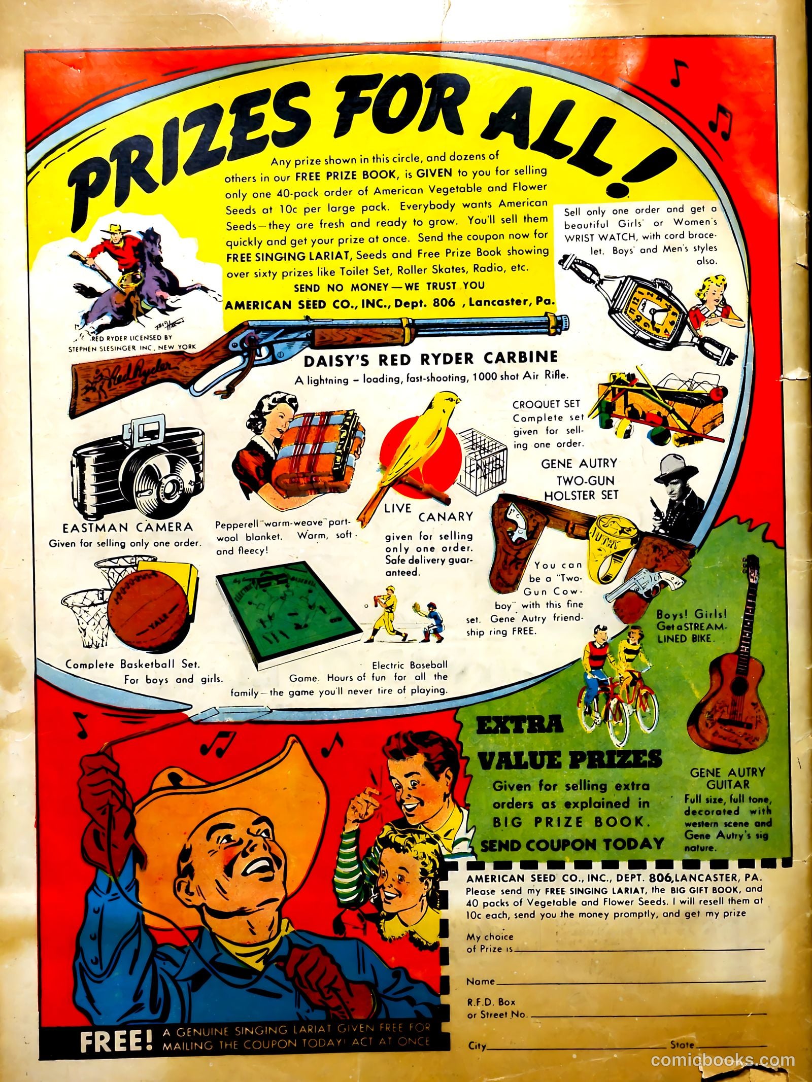 Startling Comics #14 (1940) — page 68 of 68