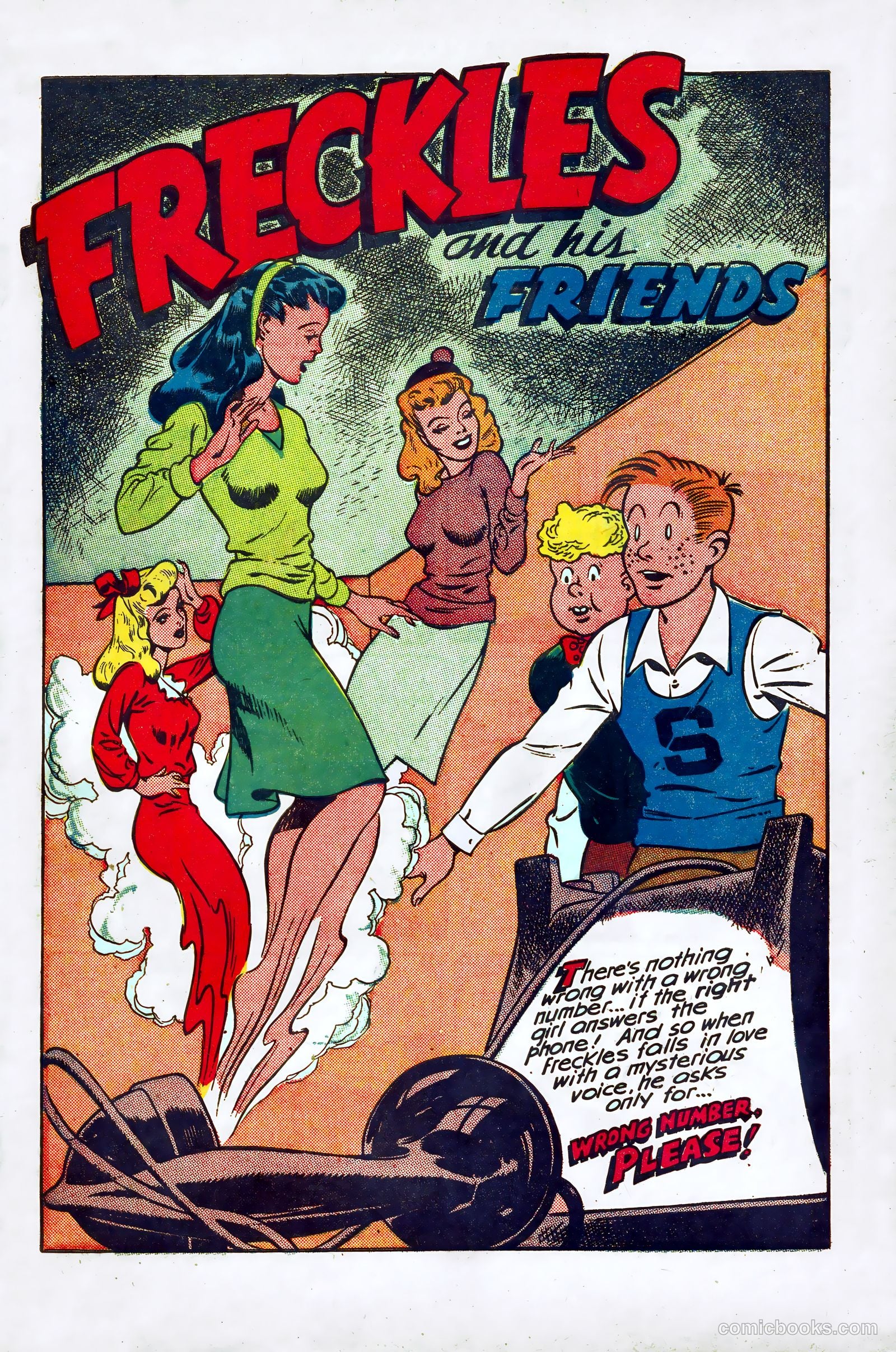 Freckles and His Friends #7 (1949) — page 3 of 52