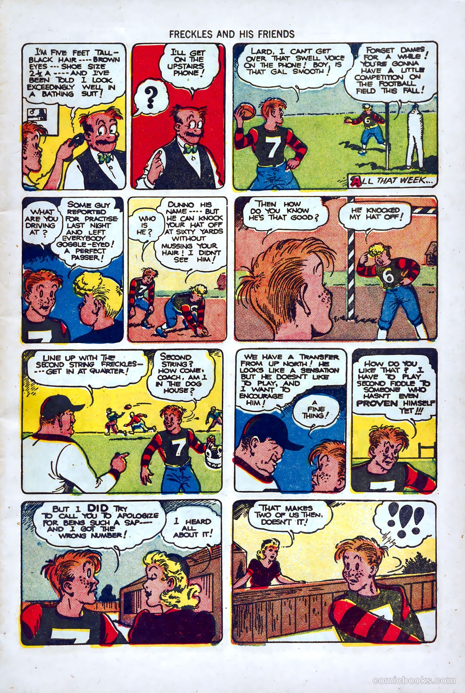 Freckles and His Friends #7 (1949) — page 5 of 52