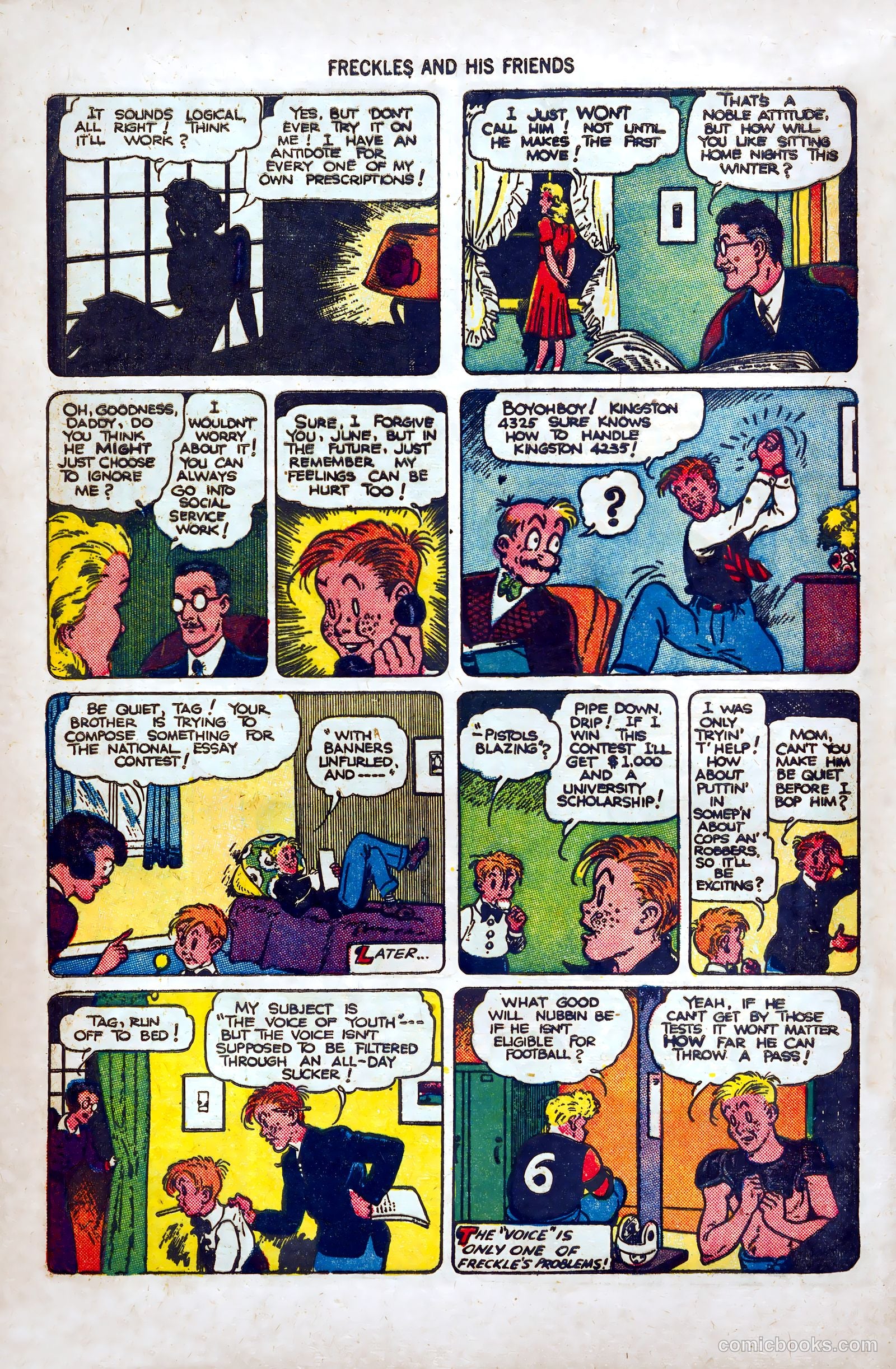 Freckles and His Friends #7 (1949) — page 8 of 52