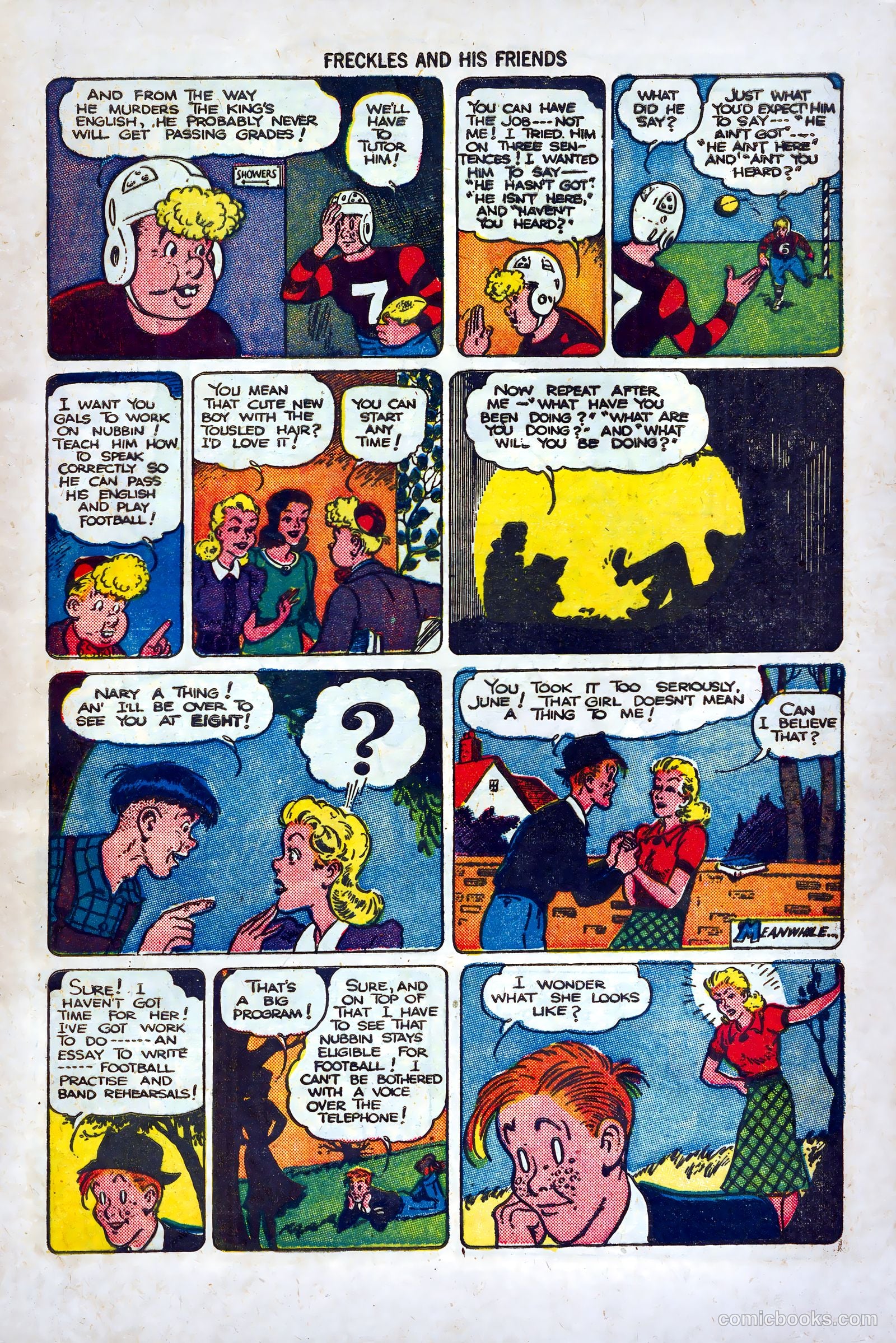 Freckles and His Friends #7 (1949) — page 9 of 52