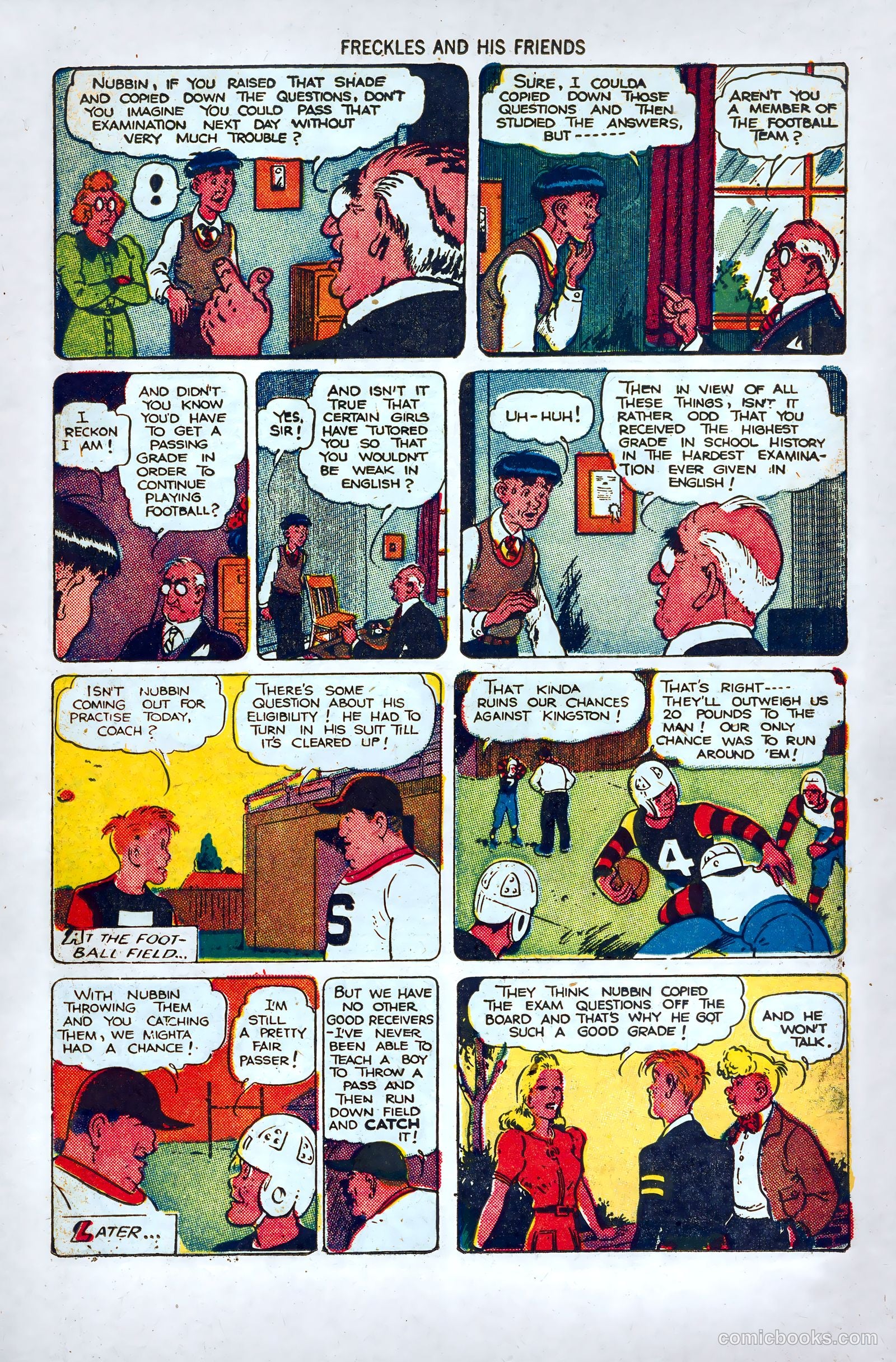 Freckles and His Friends #7 (1949) — page 17 of 52